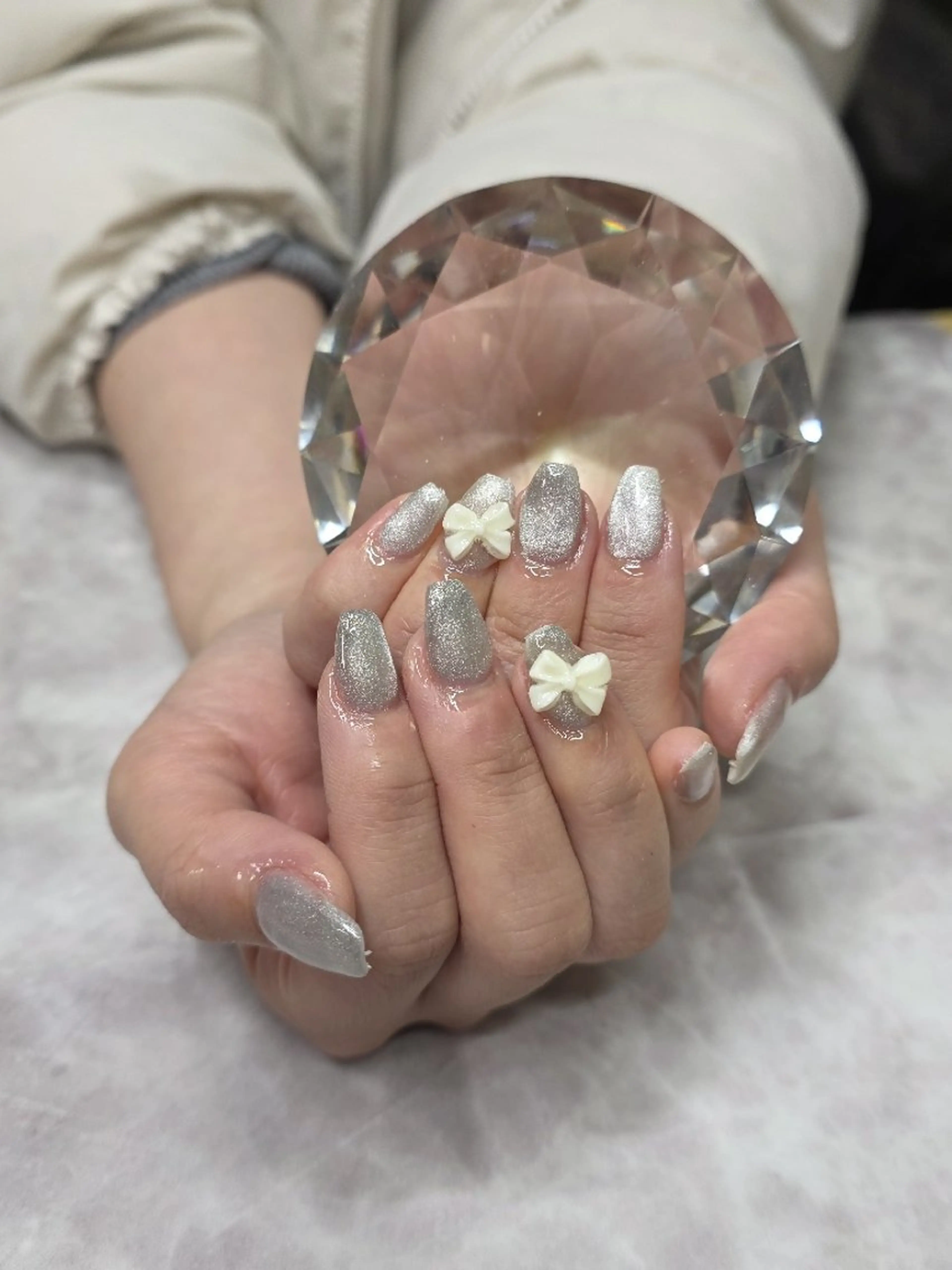 ネイル マグネットネイル nailsalon glow sayaのネイルデザイン