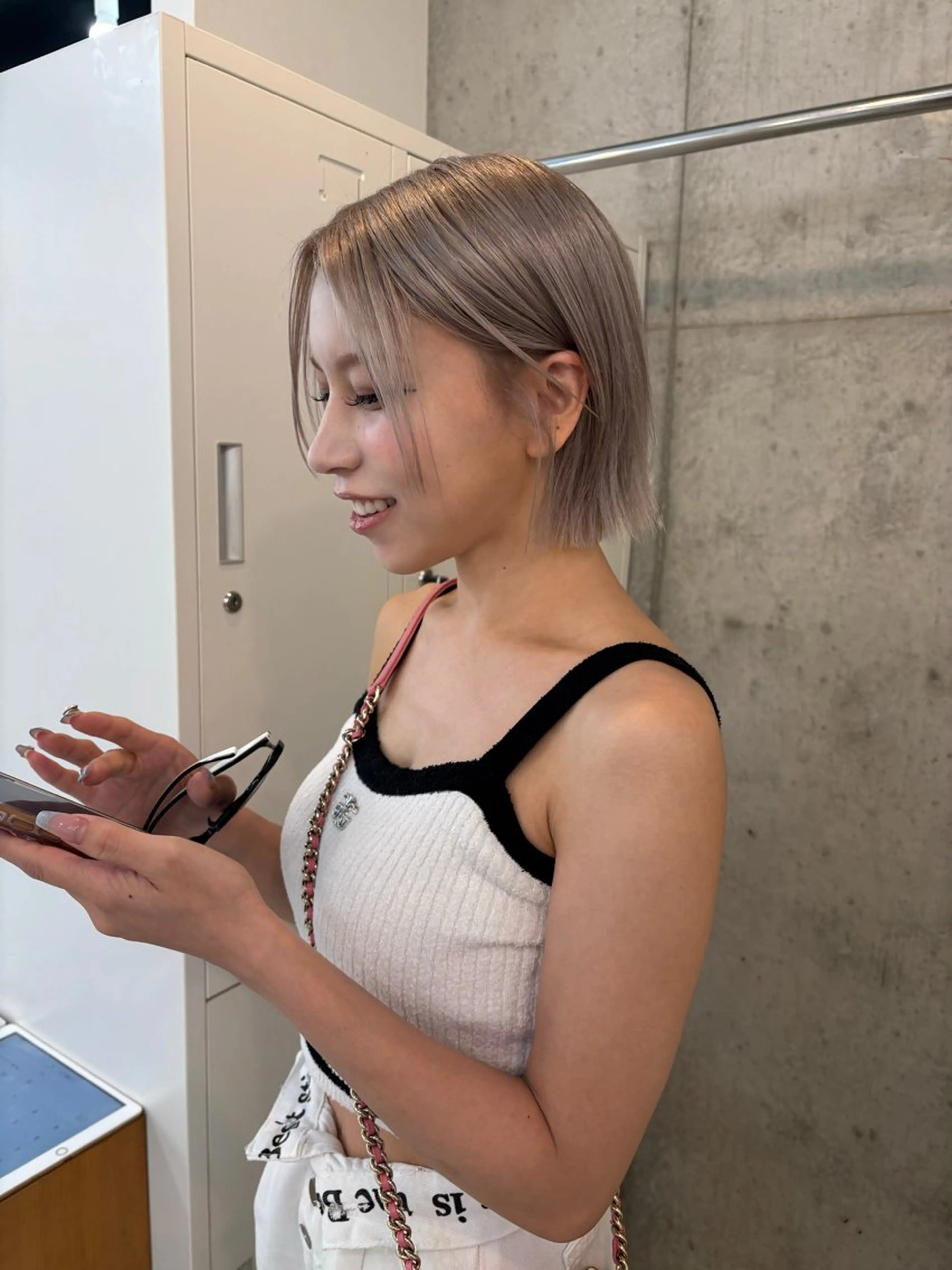 ショート カラー カット ヘアカラー NOUN所属・eri kinjoのヘアスタイル