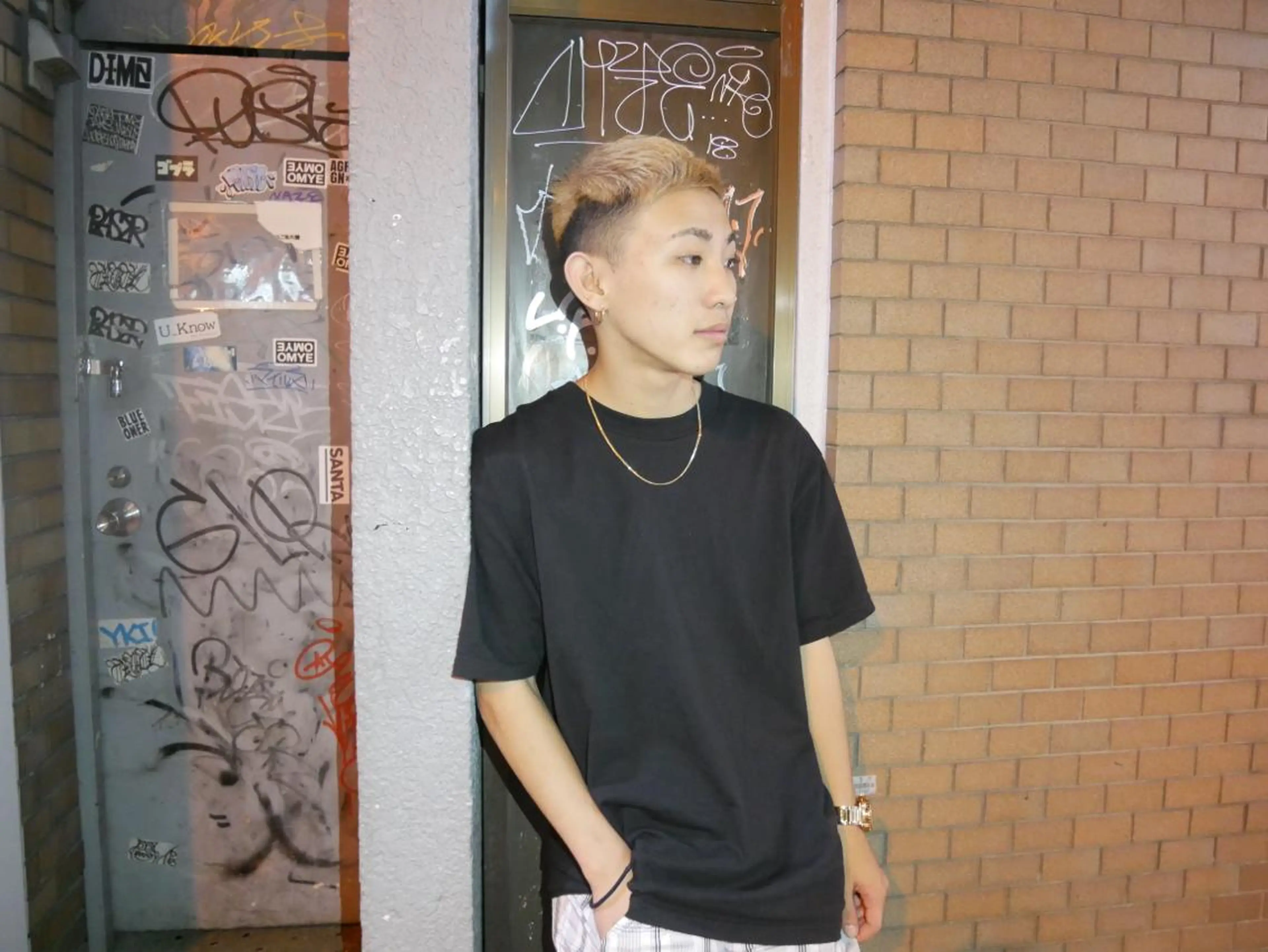 ショート カラー メンズ 片山美穂 心斎橋・北堀江のヘアスタイル