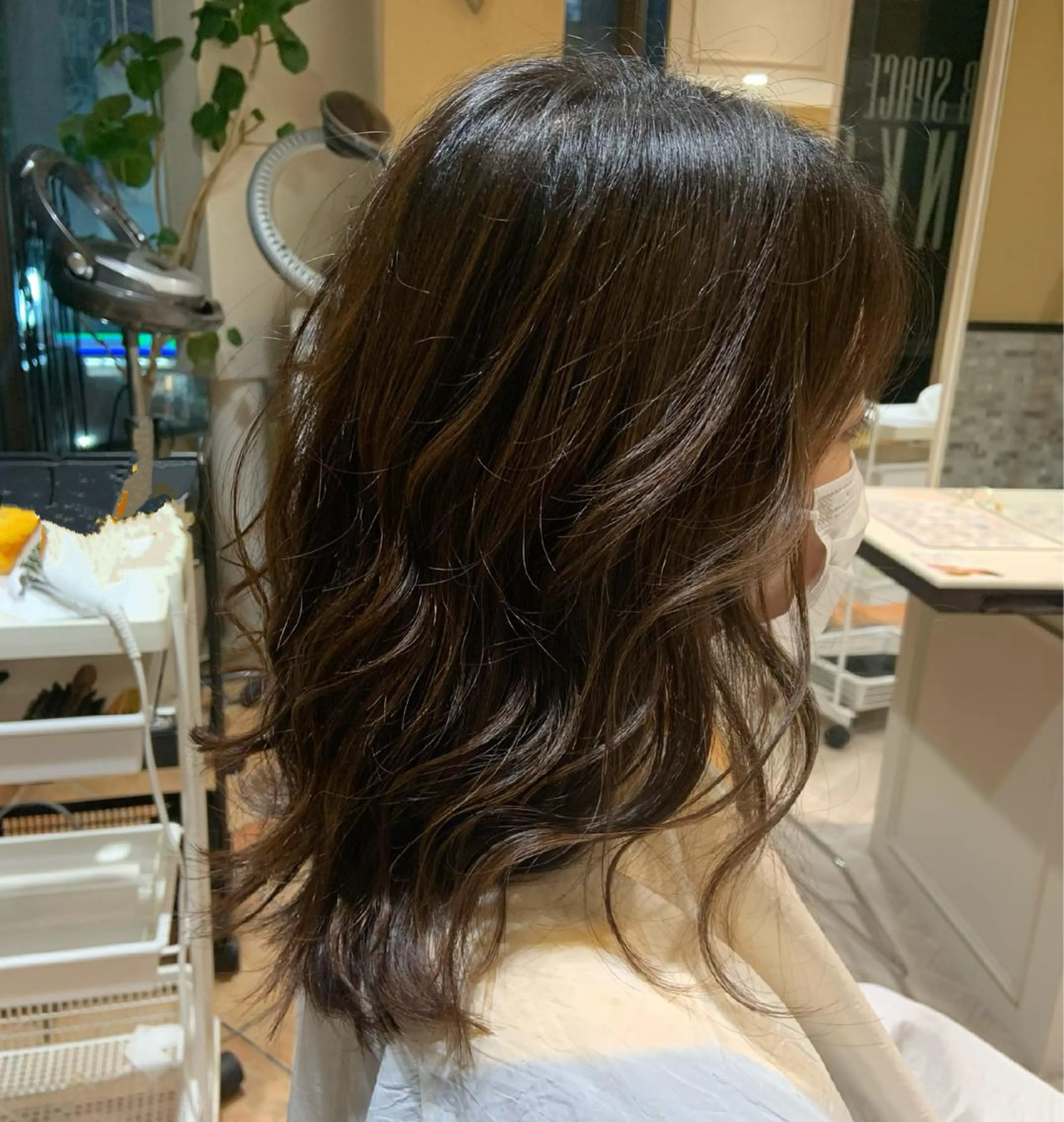 セミロング カット パーマ BROWN nakano所属・🌿【メンズ歓迎】 矢嶋祐介のヘアスタイル