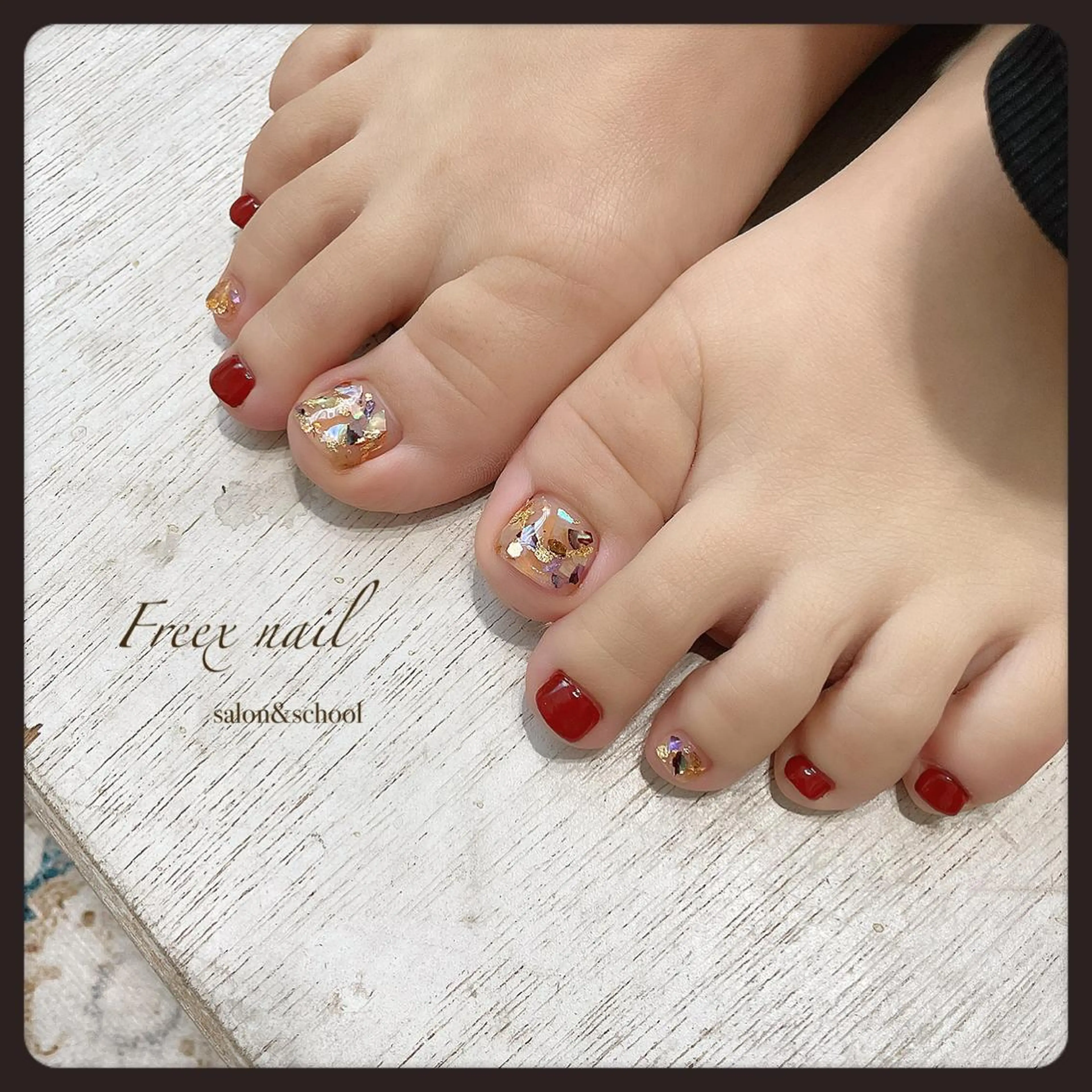 ネイル 持ち込み Freex nail所属・freex nail /ニュアンス/個性派のネイルデザイン