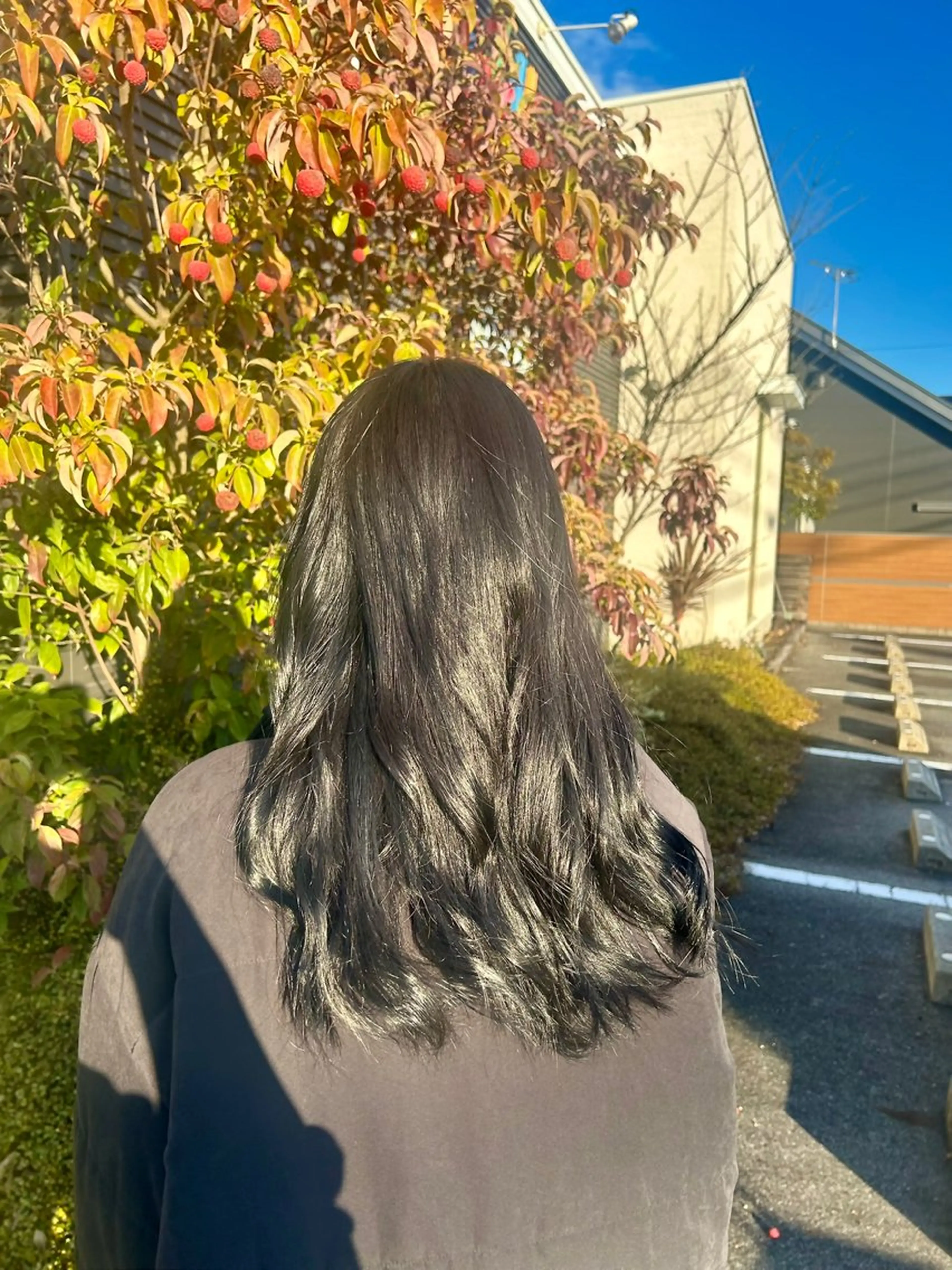 ロング カラー カット ヘアカラー トリートメント 畠中 望来のヘアスタイル