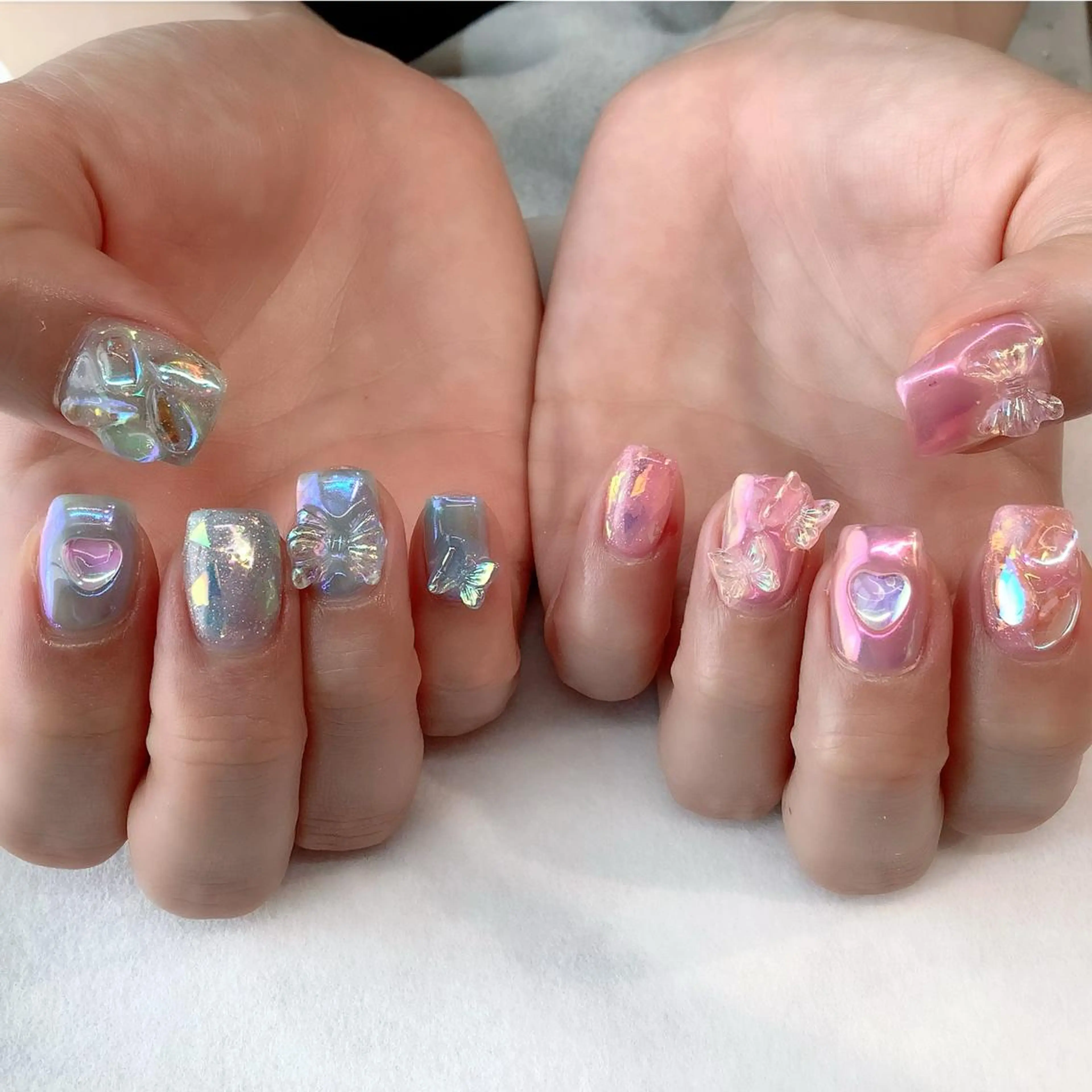 ネイル ハンドネイル 💎🐰 saki. m 🐰💎のネイルデザイン