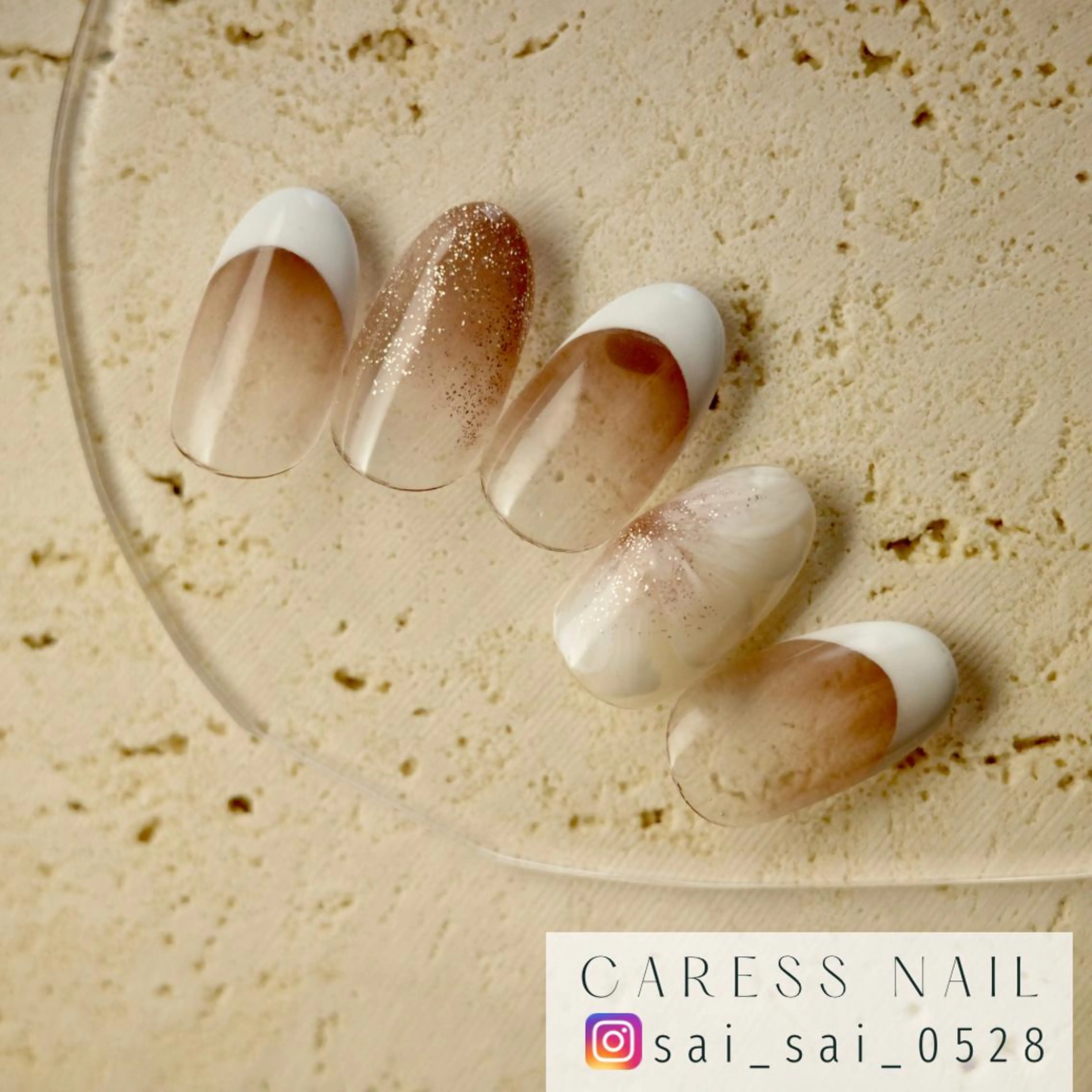ネイル caress  nail カレスネイル　代々木上原所属・カレスネイル さいのネイルデザイン