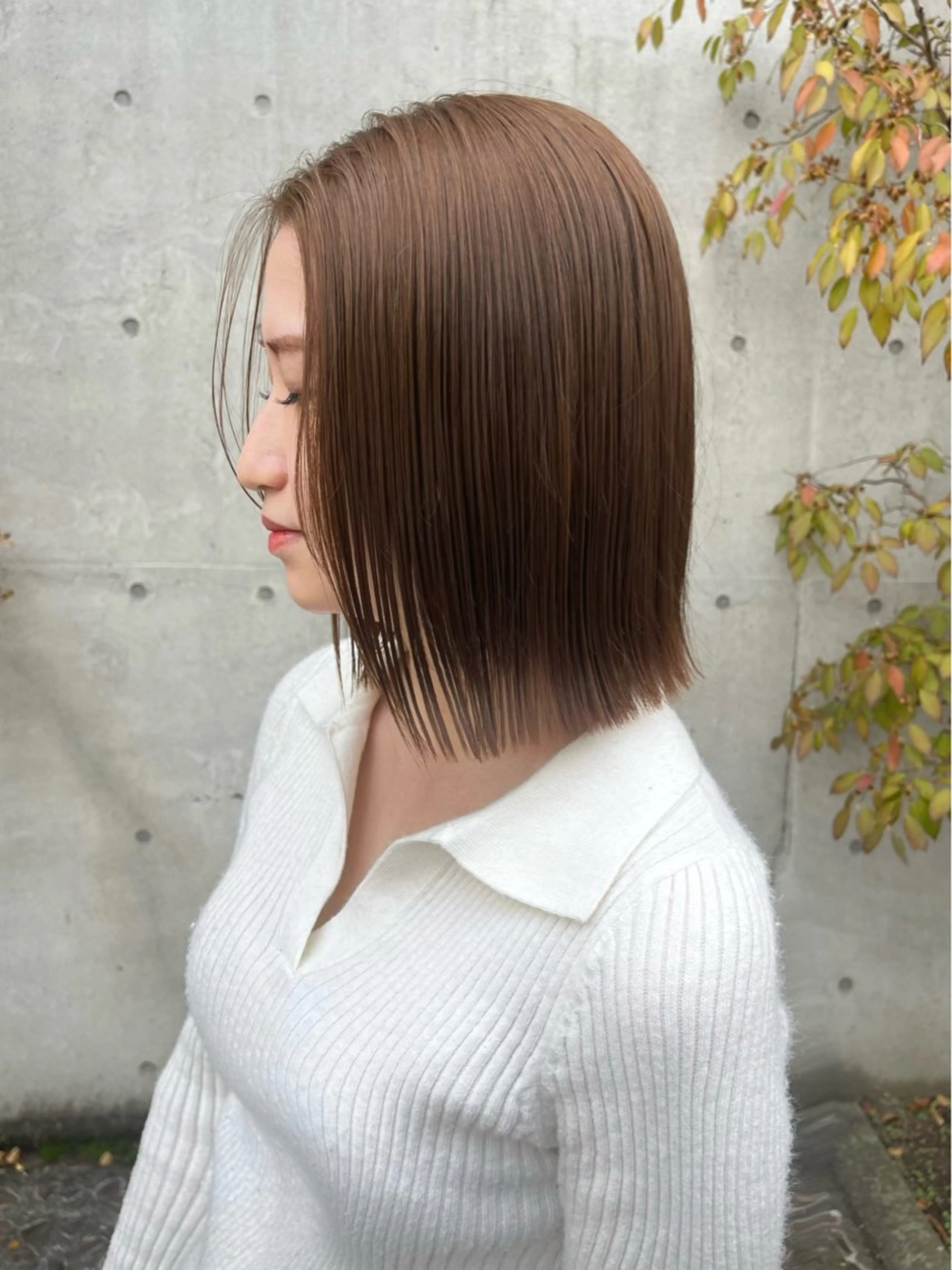 ショート カラー 松本優香/ボブ/ダ ブルカラー/髪質改善のヘアスタイル