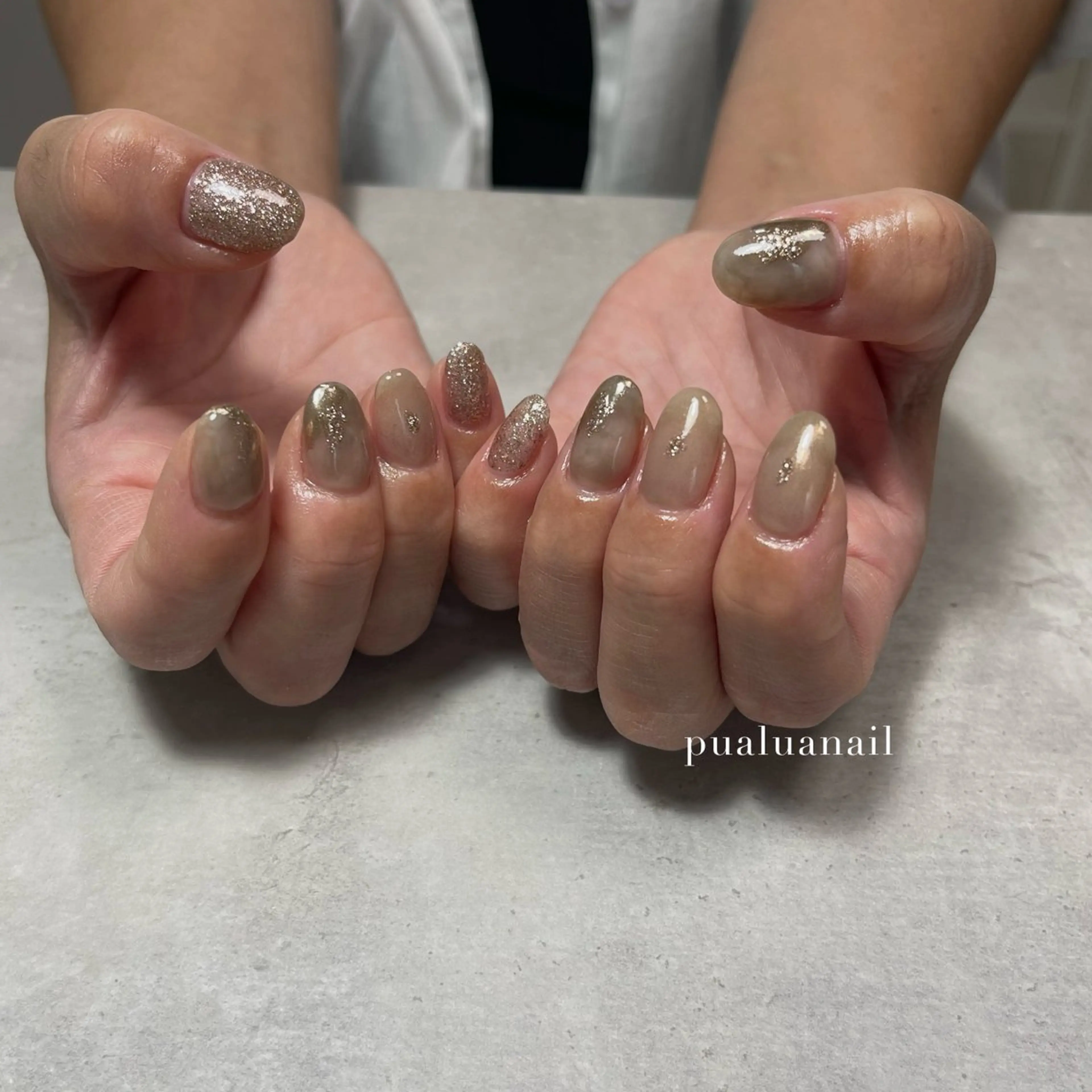 ネイル ハンドネイル pualua miharuのネイルデザイン