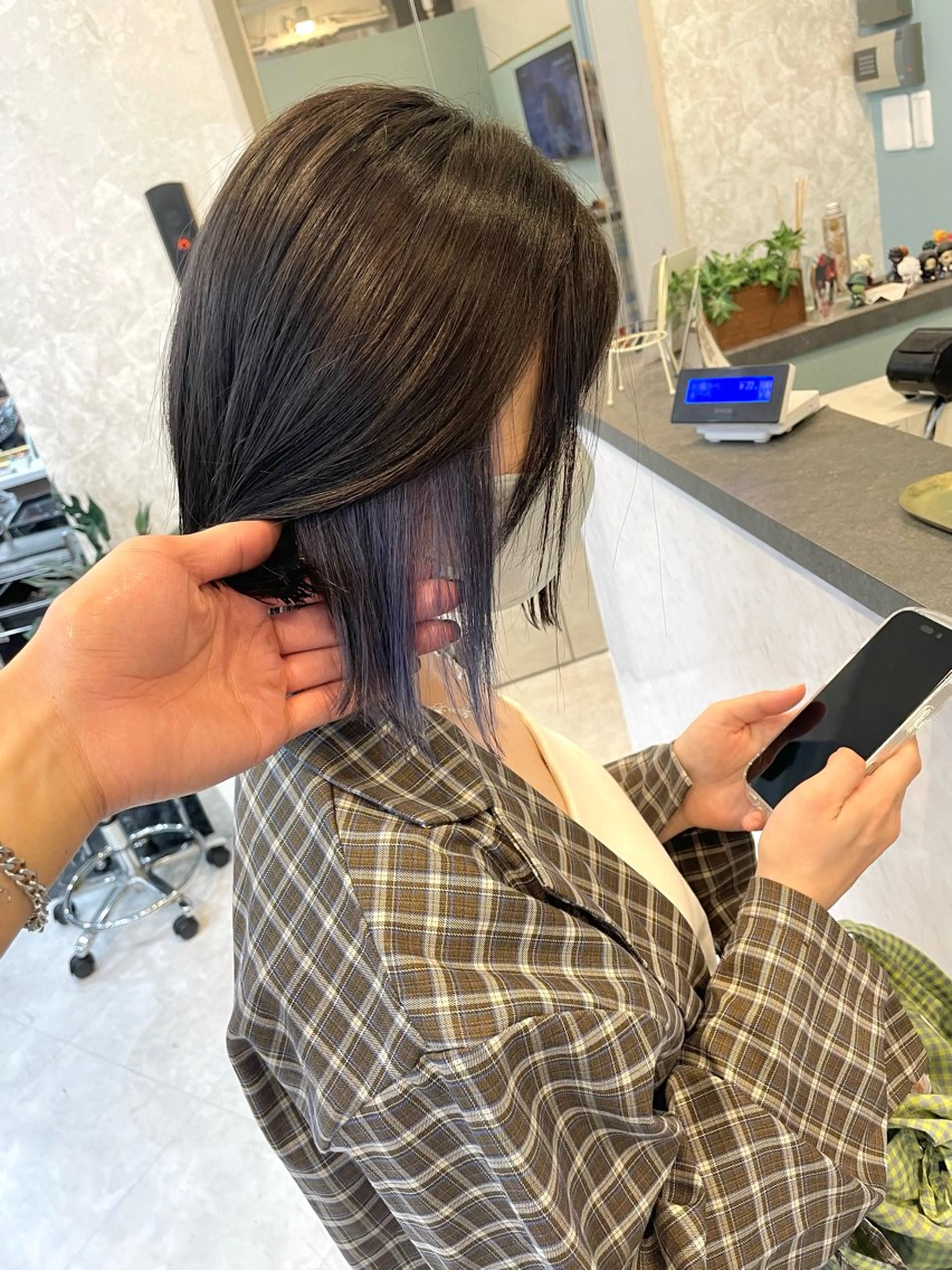 ショート カット ヘアカラー 亀川蓮 Agu hairのヘアスタイル