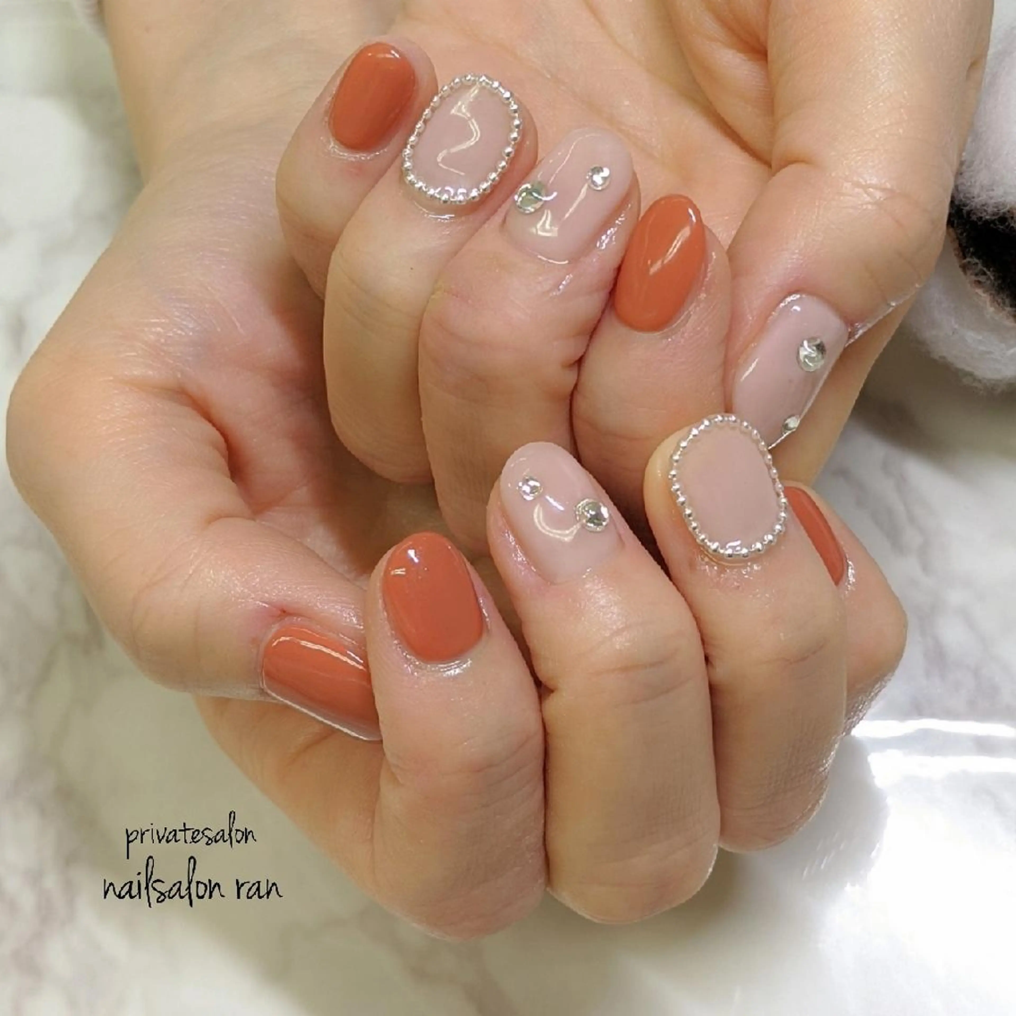 ネイル 持ち込み nailsalon ranのネイルデザイン