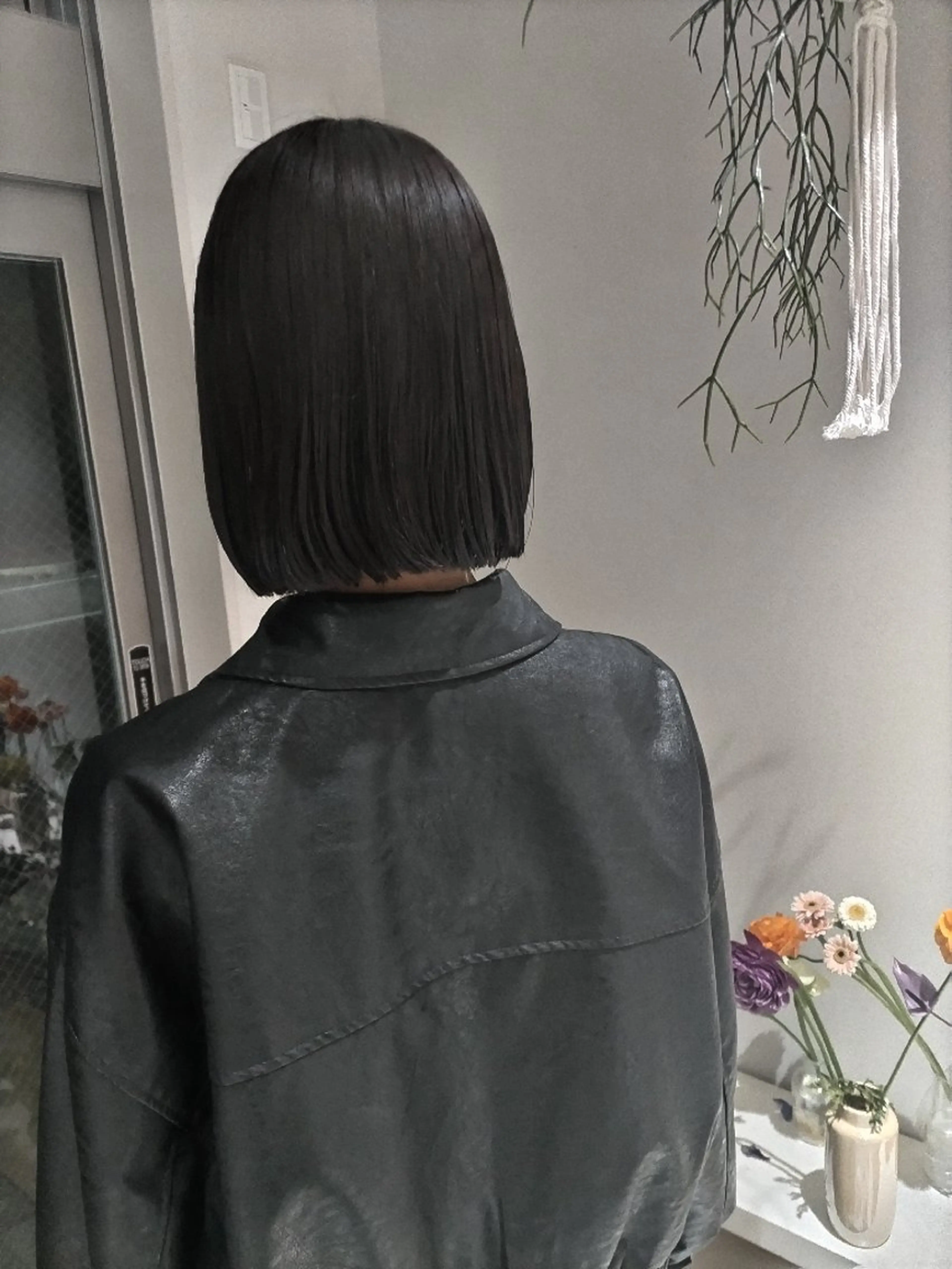 ミディアム カラー ボブ 🌸花屋併設🌸石垣 友基のヘアスタイル