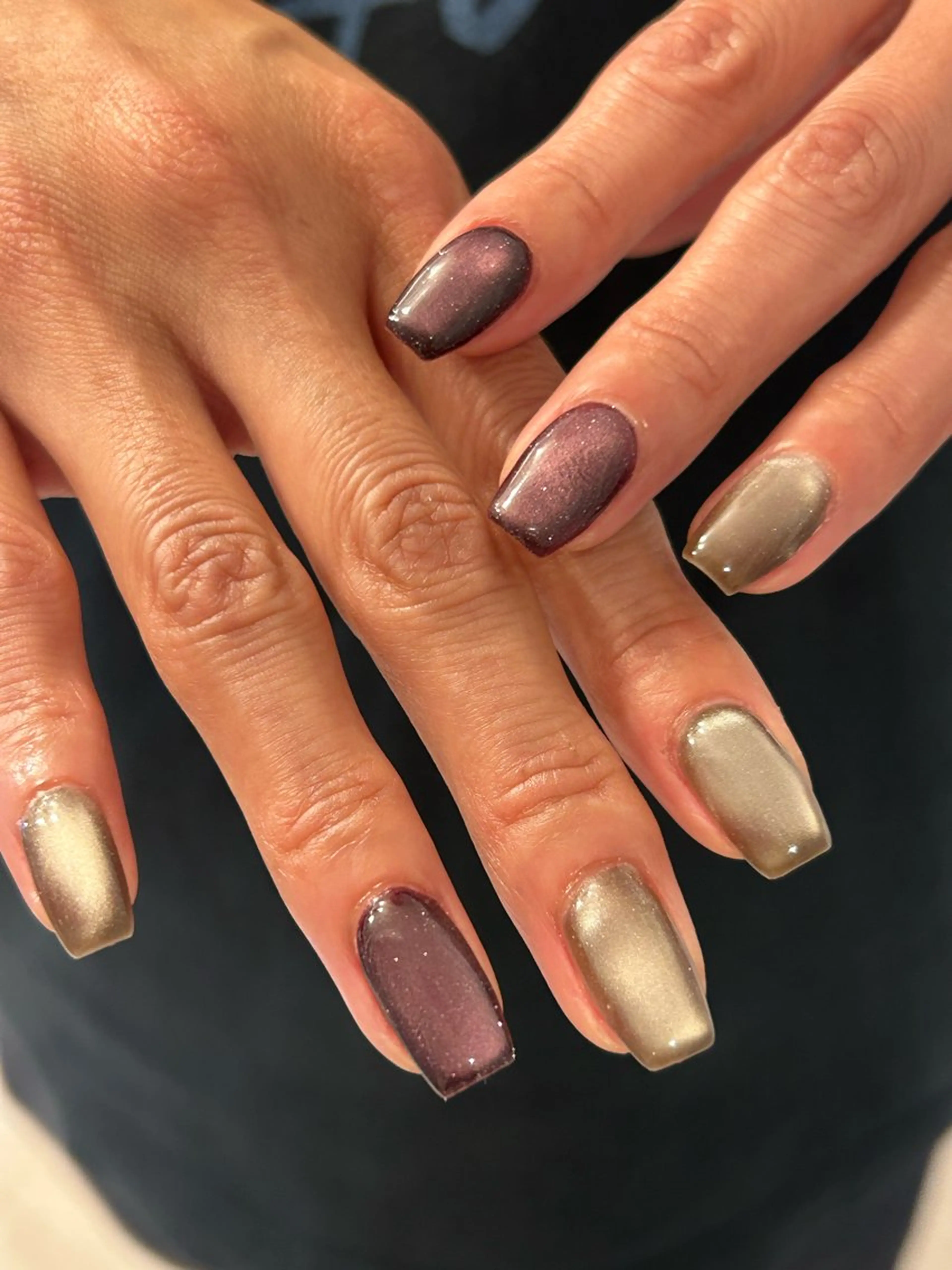 ネイル マグネットネイル katarina🪐 filonnailのネイルデザイン