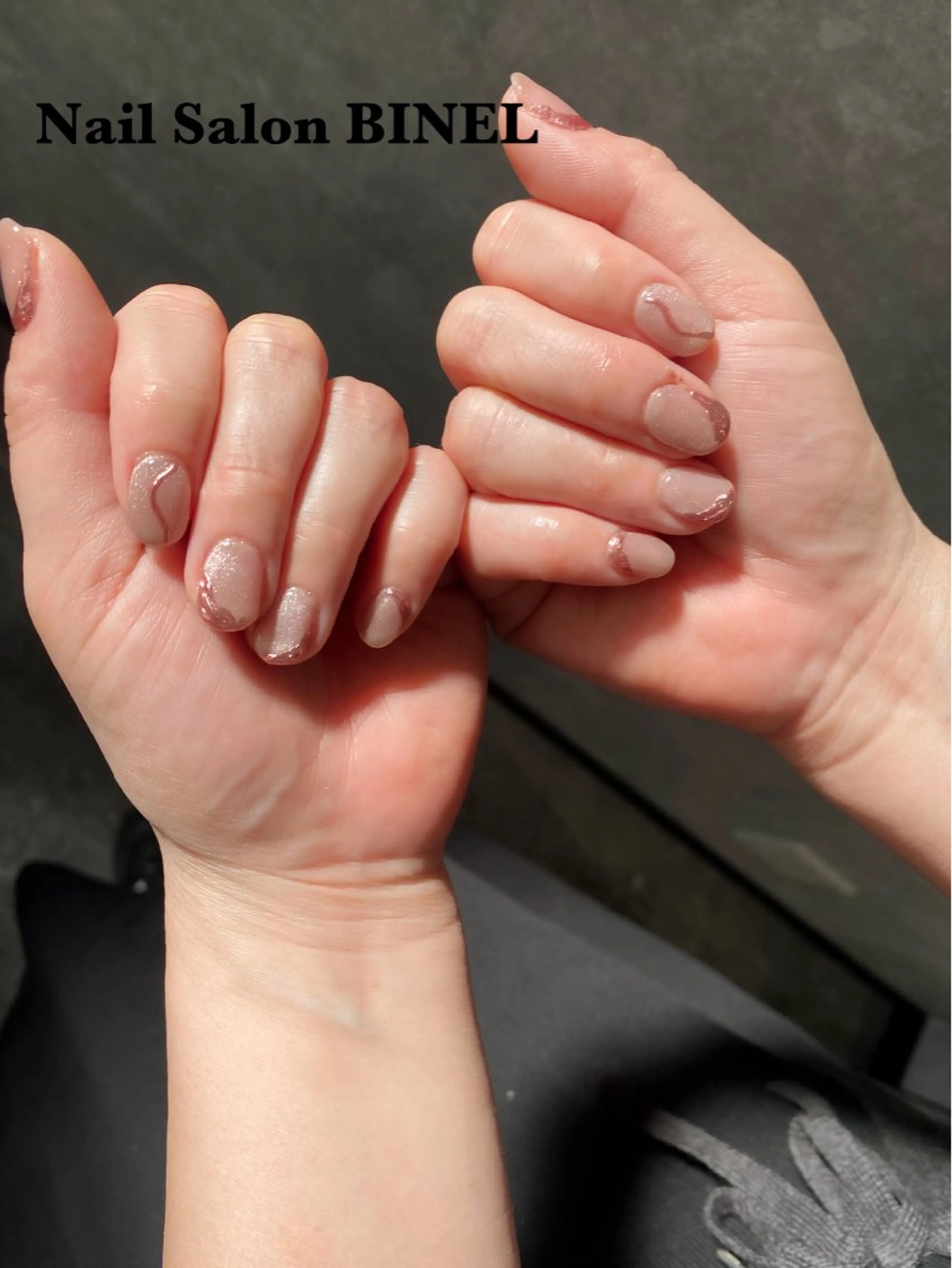 ネイル マグネットネイル ミラーネイル ハンドネイル H. Yuukaのネイルデザイン