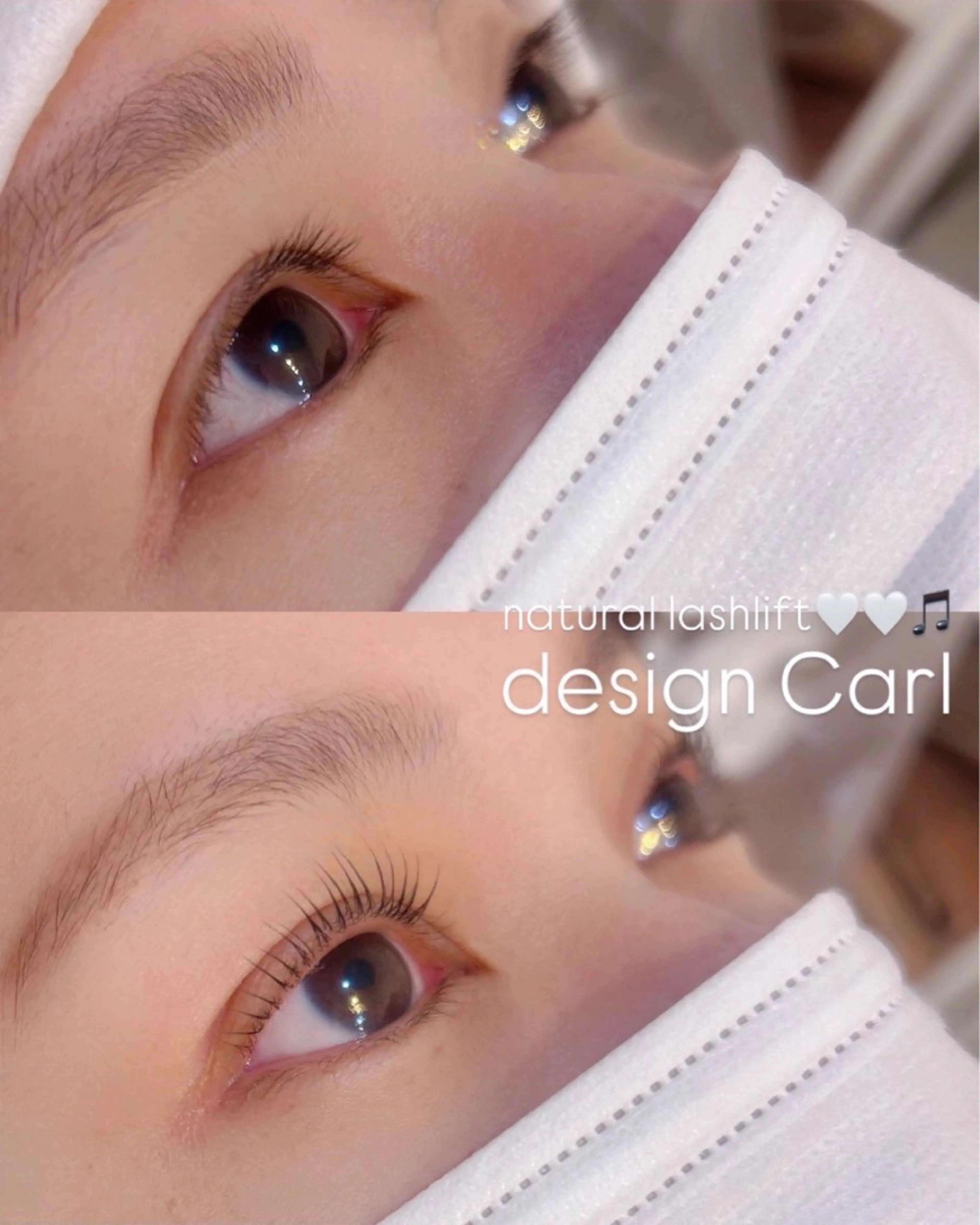 選べるデザイン韓国trend🎀ブラックマスカラパーマ(上)トリートメント付きの写真