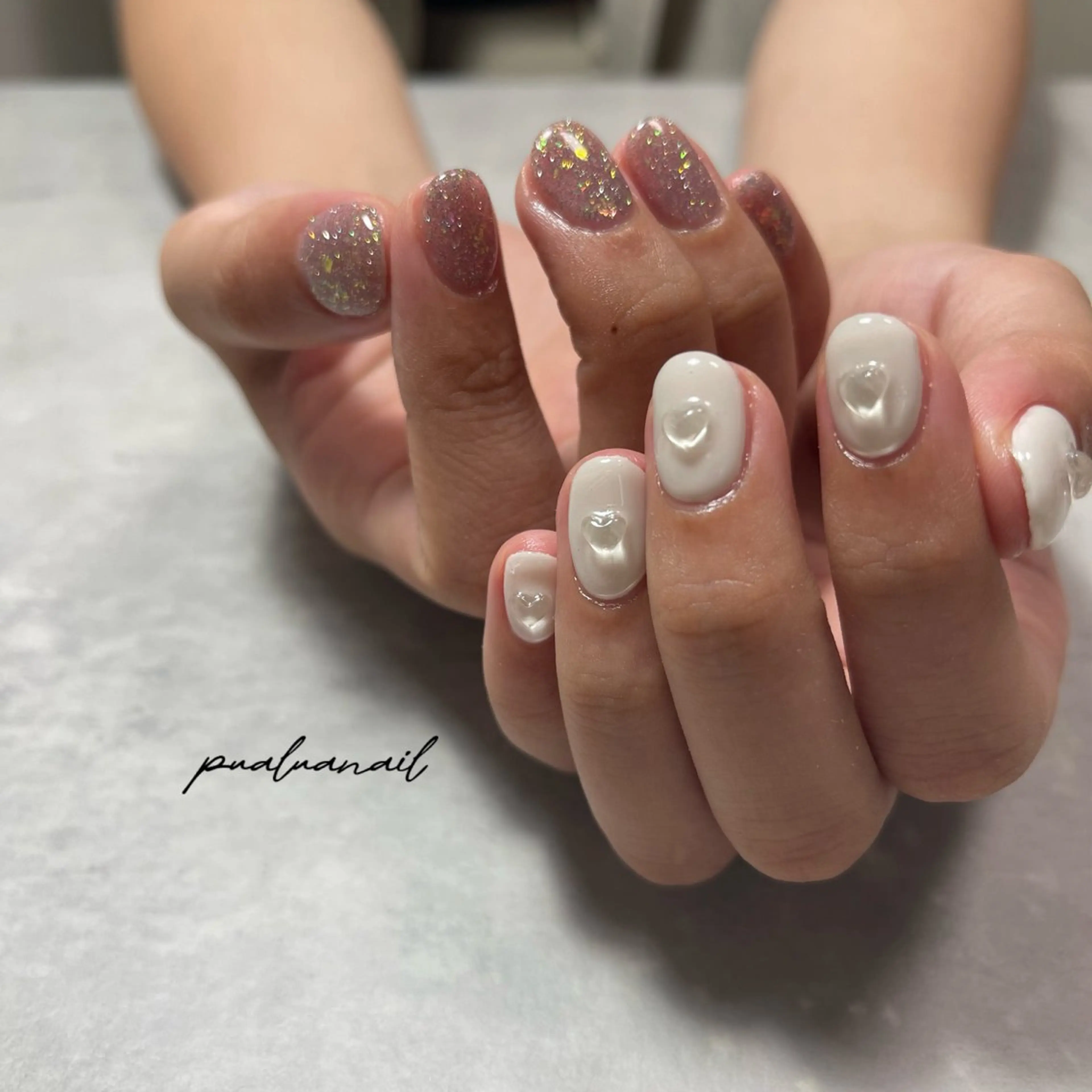 ネイル ハンドネイル pualua miharuのネイルデザイン