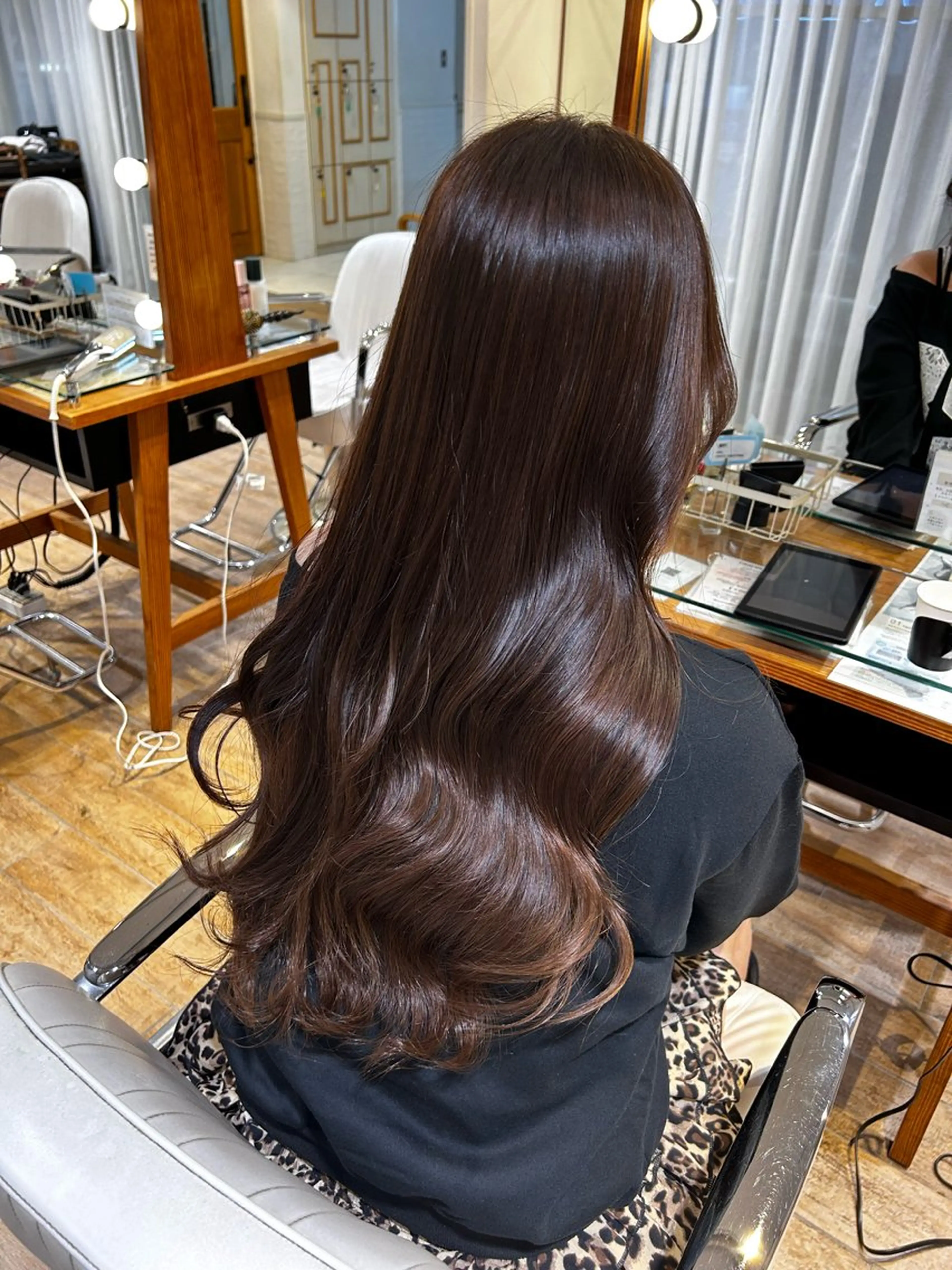 ロング カラー ヘアカラー トリートメント ハイトーン/カラー /縮毛矯正/松田健佑のヘアスタイル