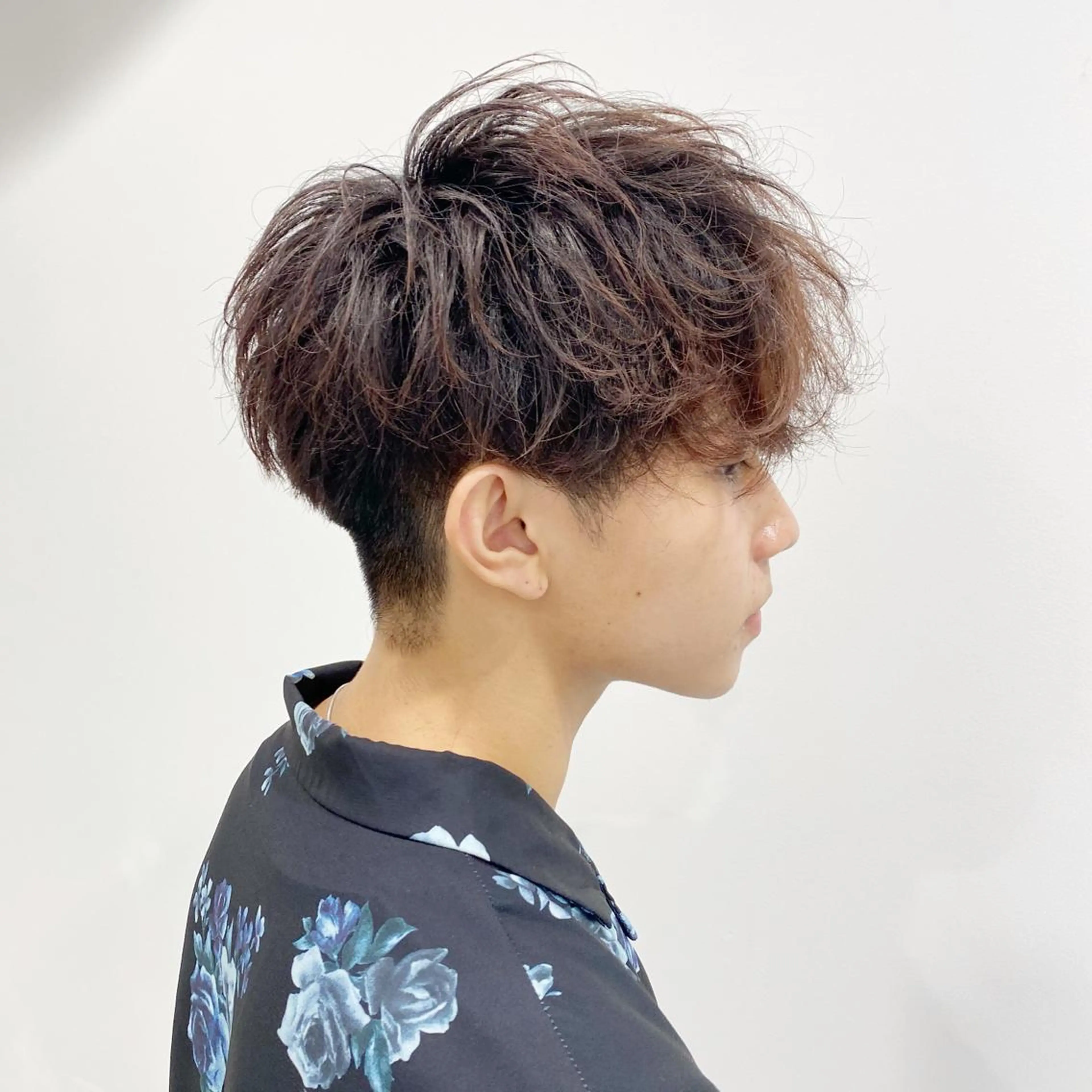 カラー パーマ メンズ 【渋谷メンズ特化】 🔥BLUCK🔥のヘアスタイル