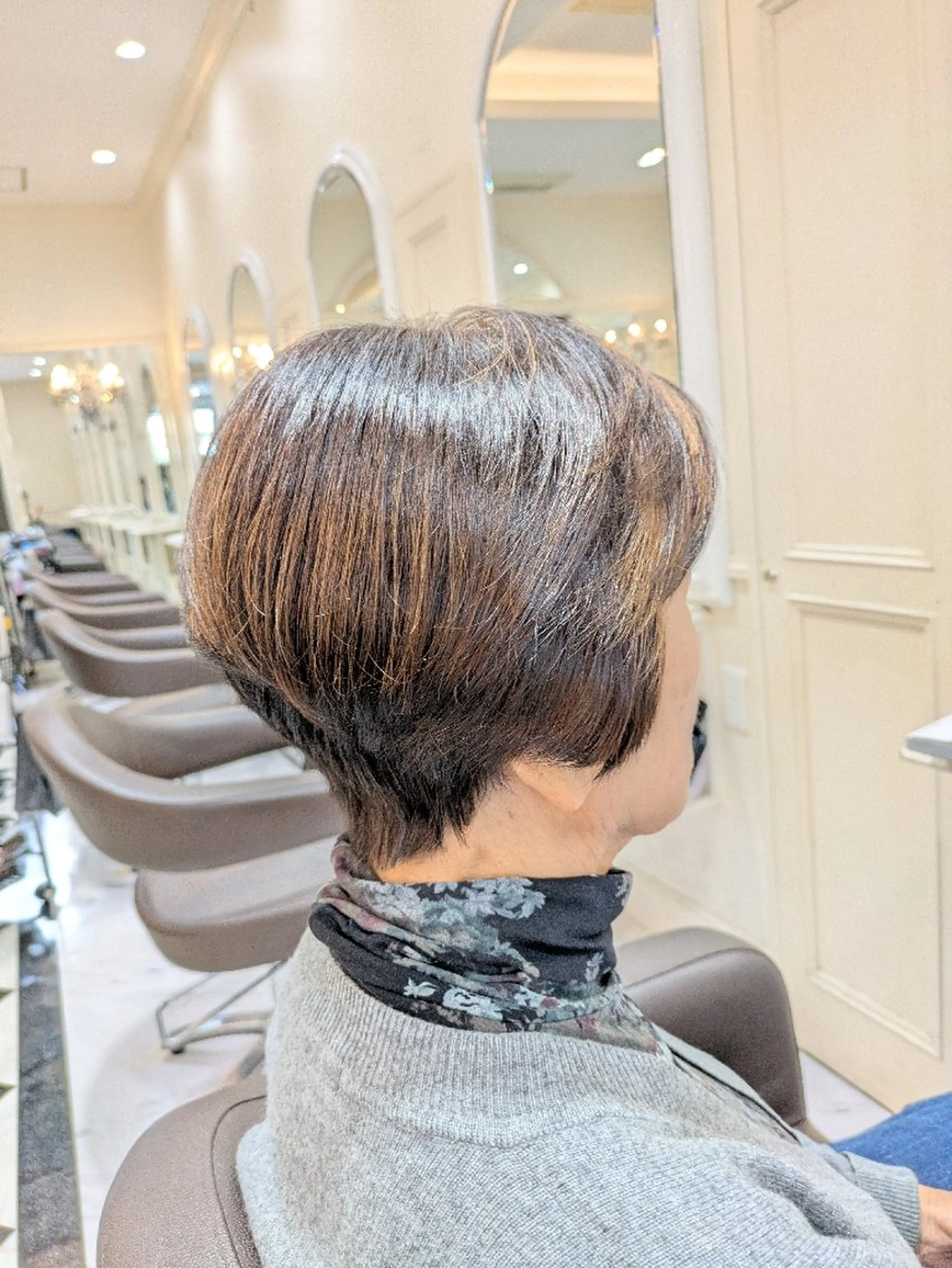 ショート トリートメント Salon de with根本博史のヘアスタイル