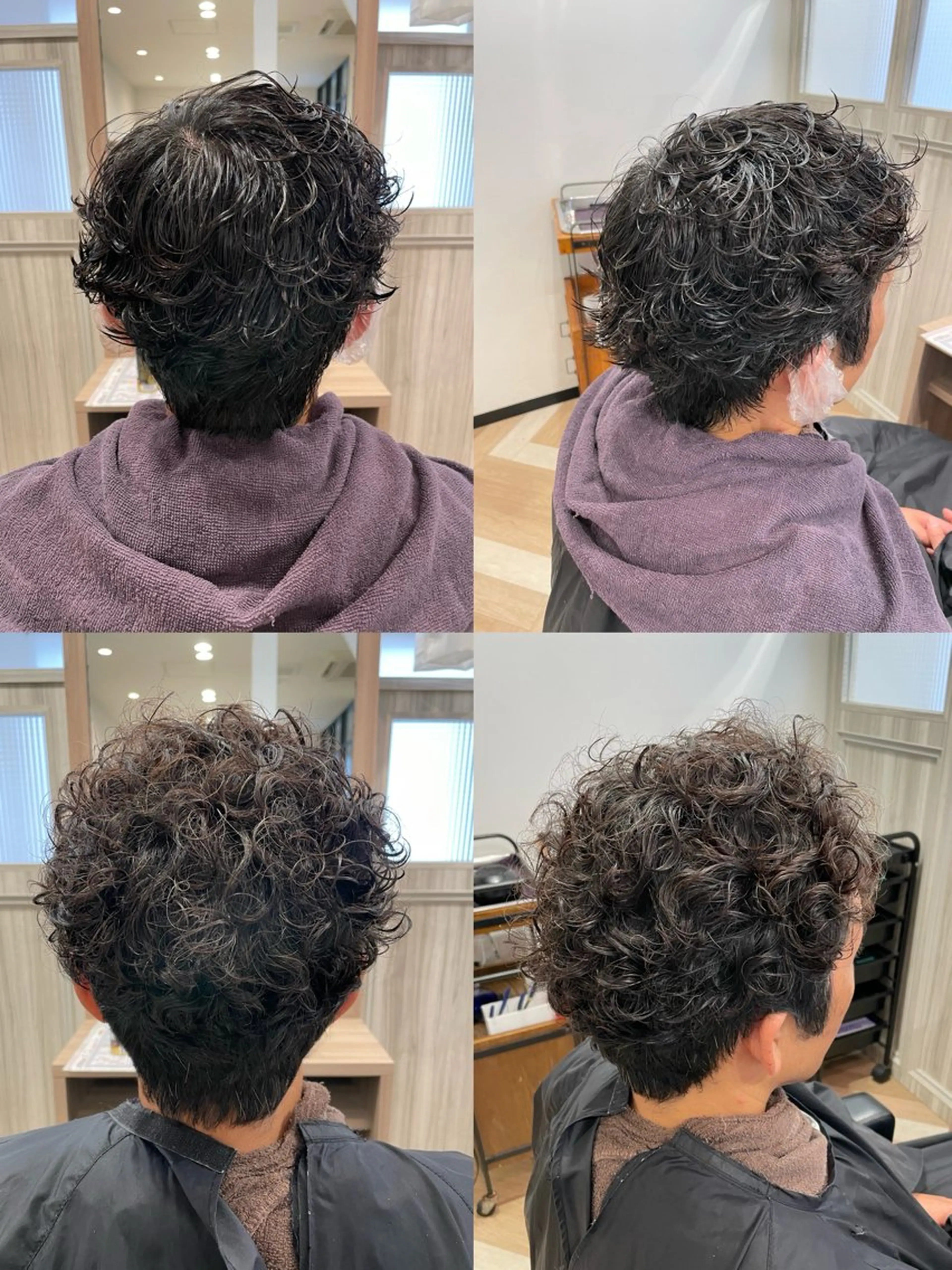 パーマ メンズ ARISE🐳 安達 紫帆のヘアスタイル