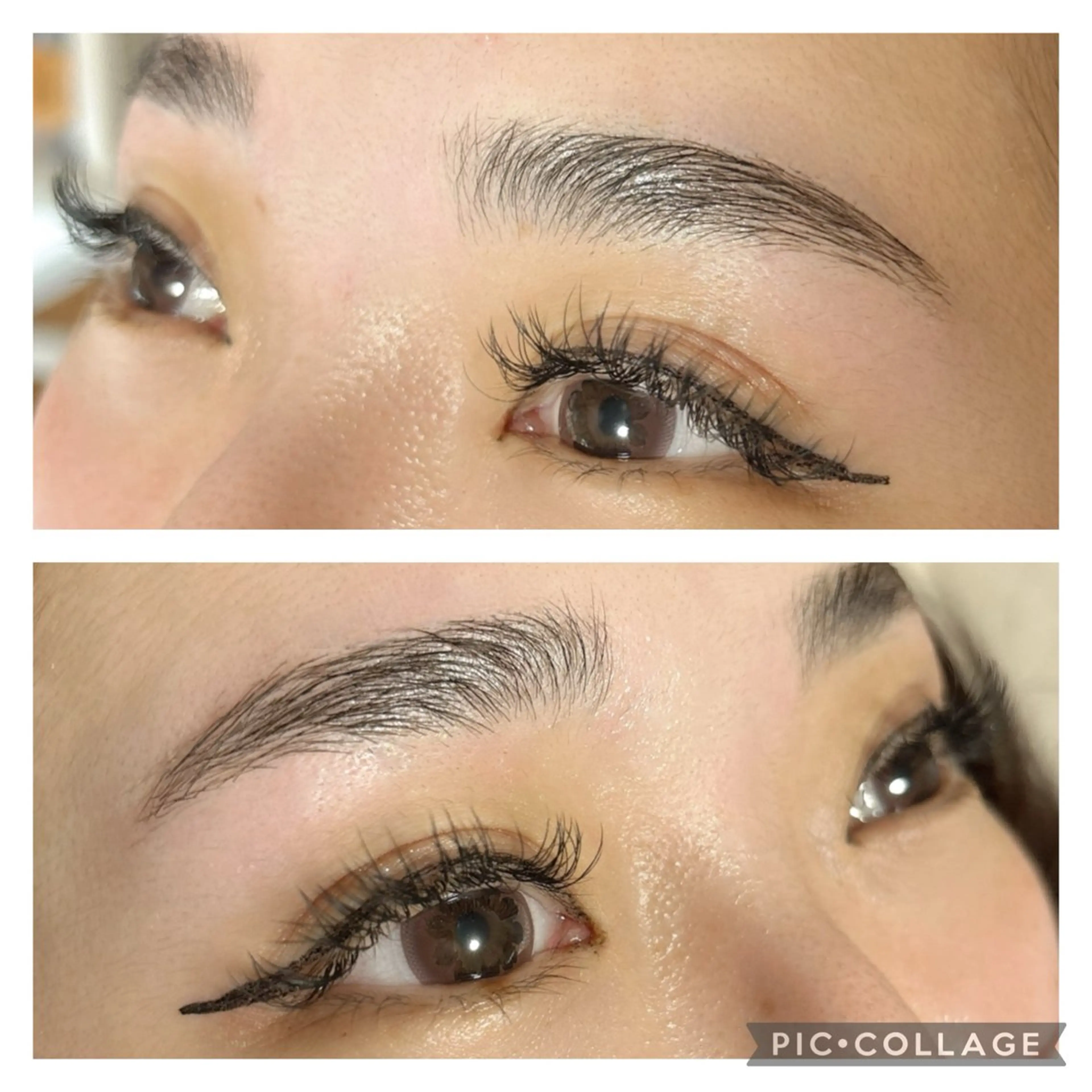 アイブロウ ハリウッドブロウリフト LARGO所属・りんこ RINKOの眉毛・アイブロウイメージ