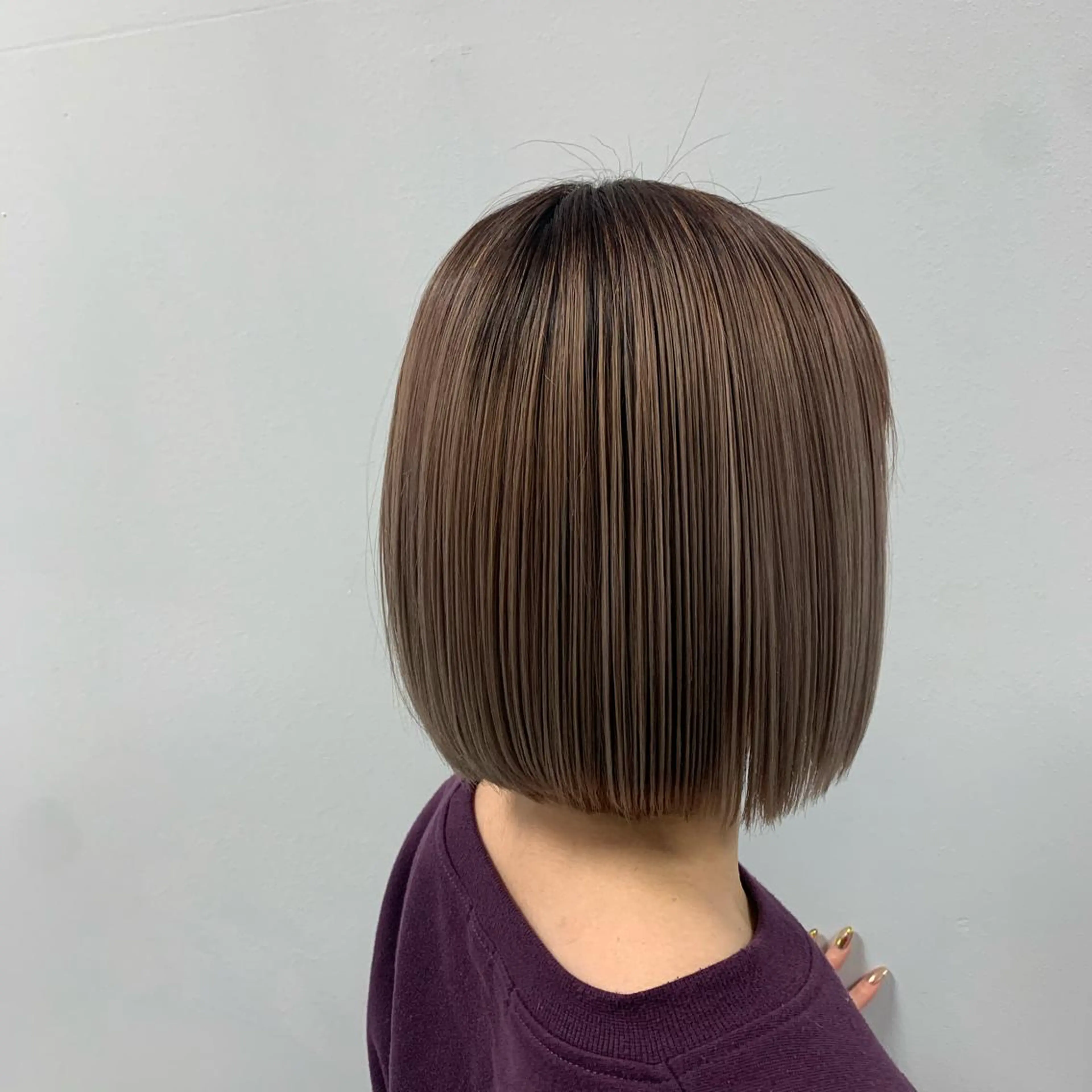 ショート トリートメント 酸熱トリートメント 似合わせスタイル 岡田勇哉のヘアスタイル