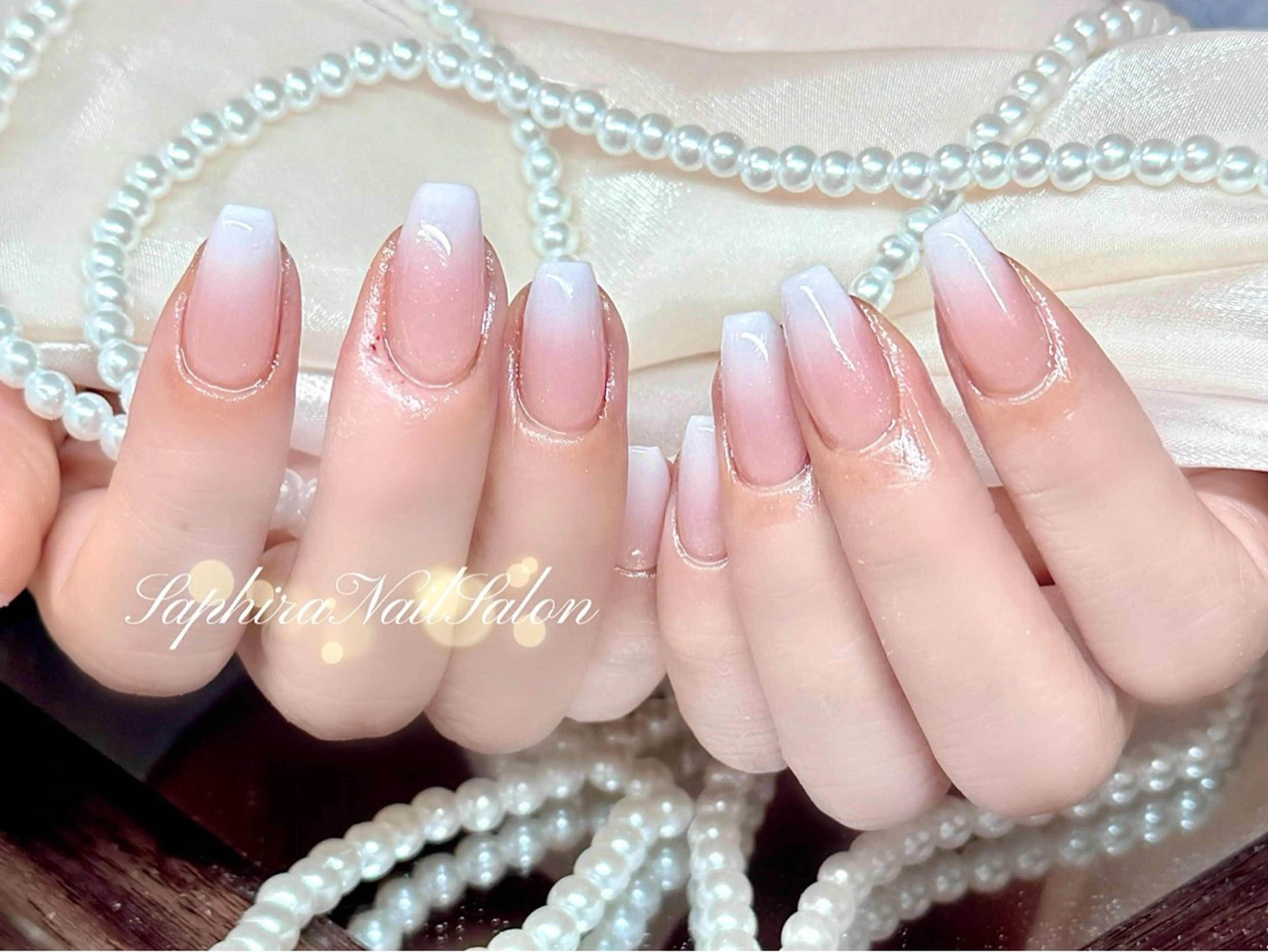 カラー ハンドネイル Saphiraネイル サロン錦糸町のネイルデザイン