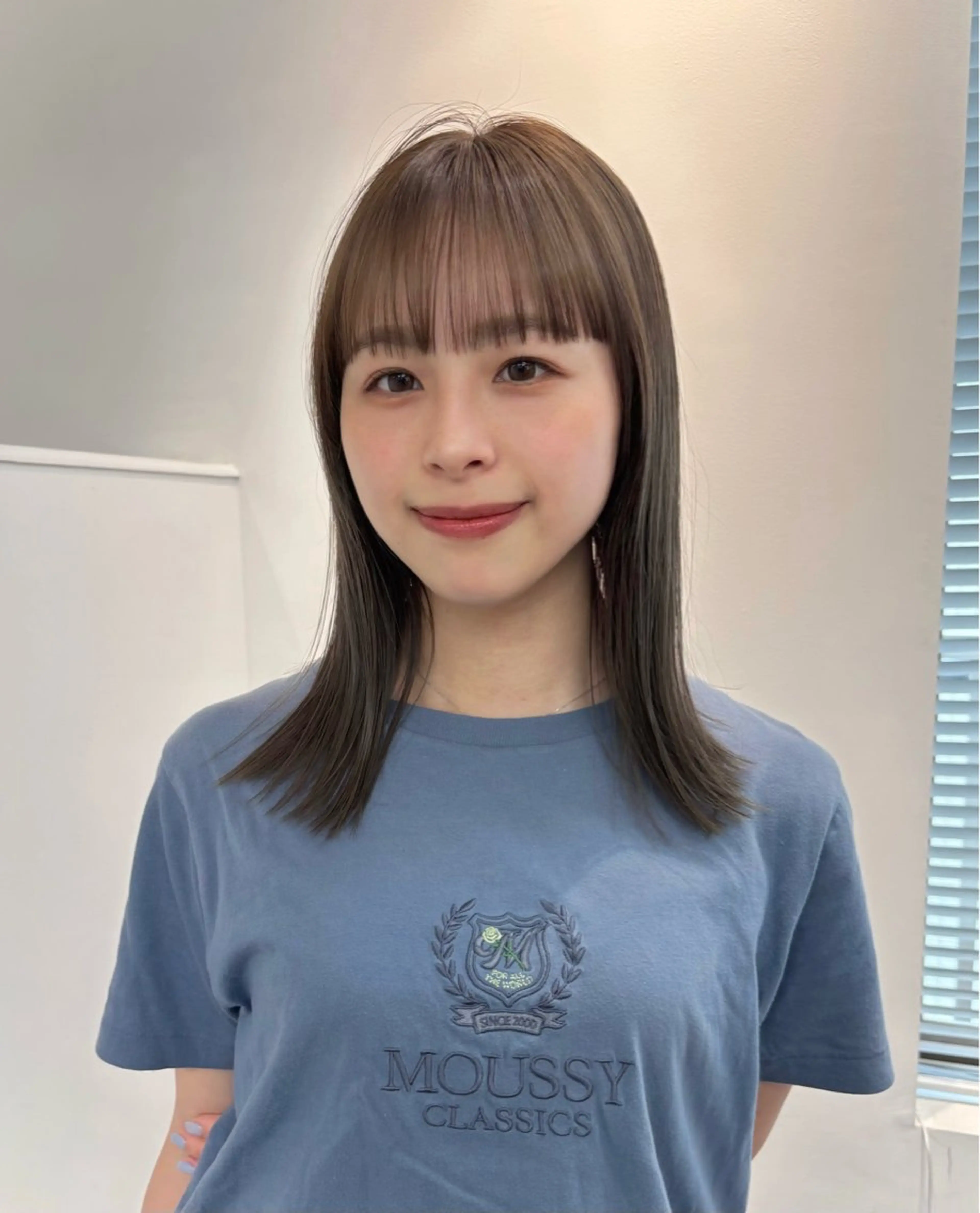 ミディアム カラー aiko【艶カラー ・ミニモ年内で終了】のヘアスタイル