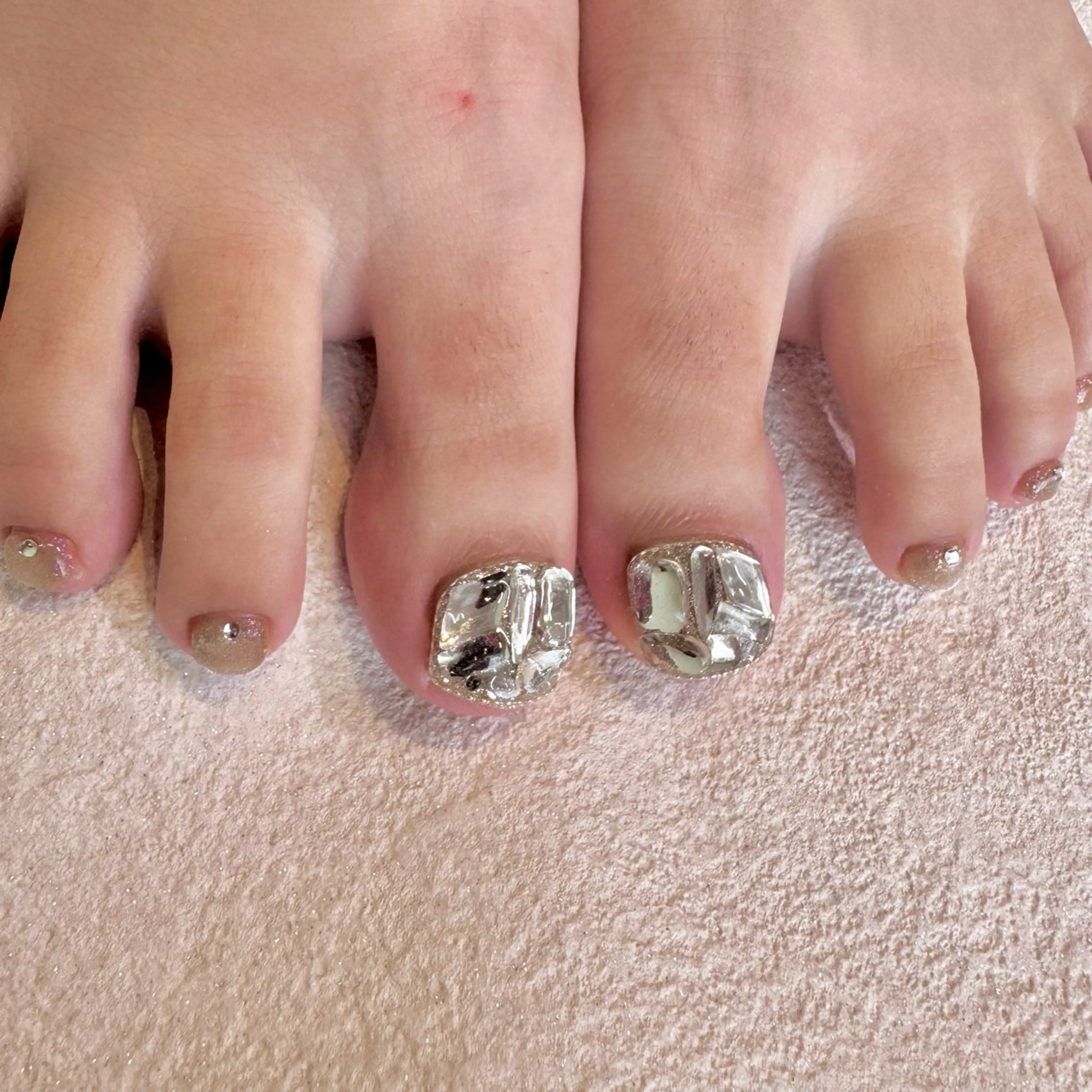 ネイル フットネイル フットネイル nail salon e'mu💐のネイルデザイン