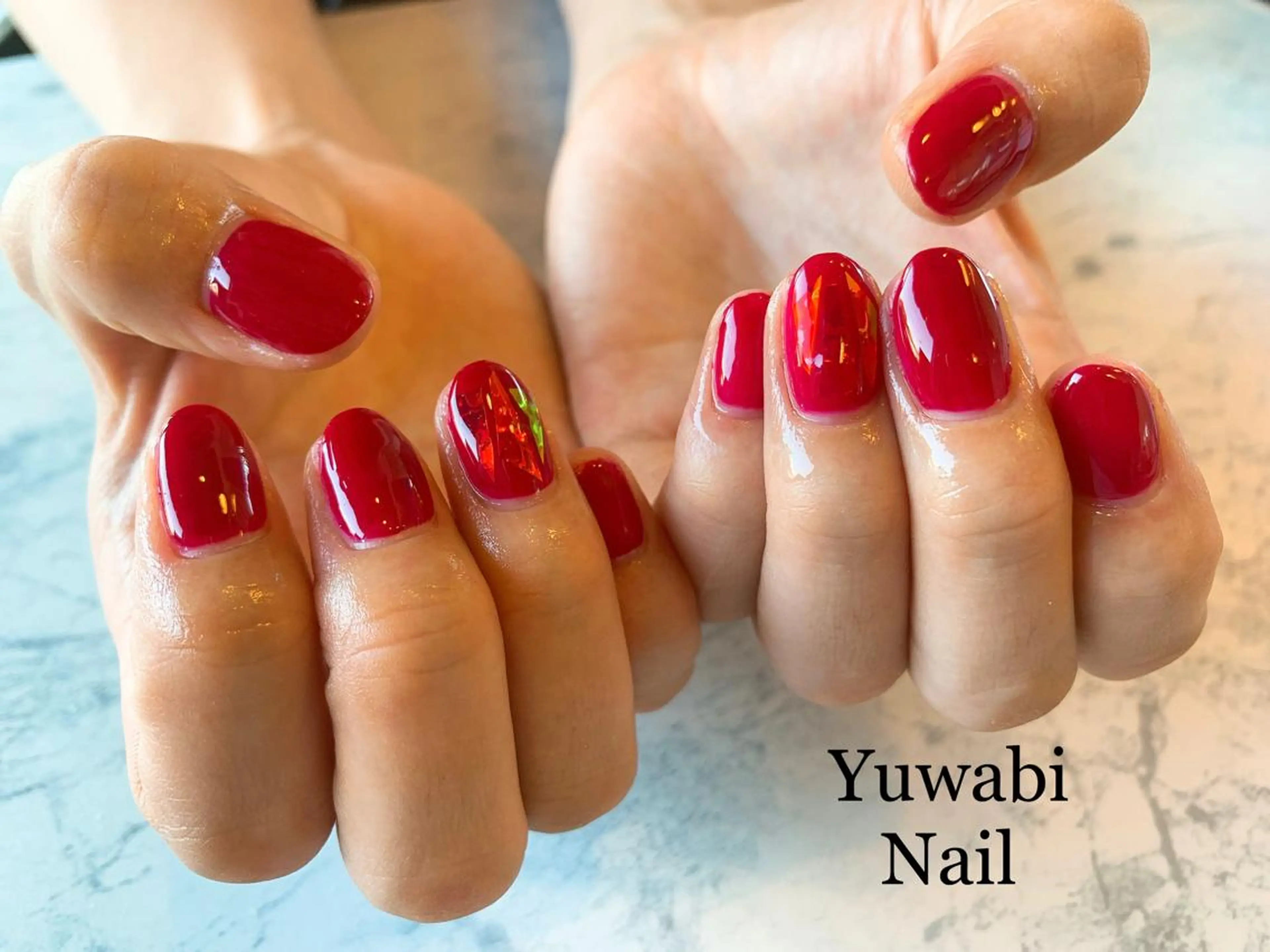 ネイル ハンドネイル フットネイル Yuwabi Nail所属・Mimore ミモア 水戸のネイルデザイン