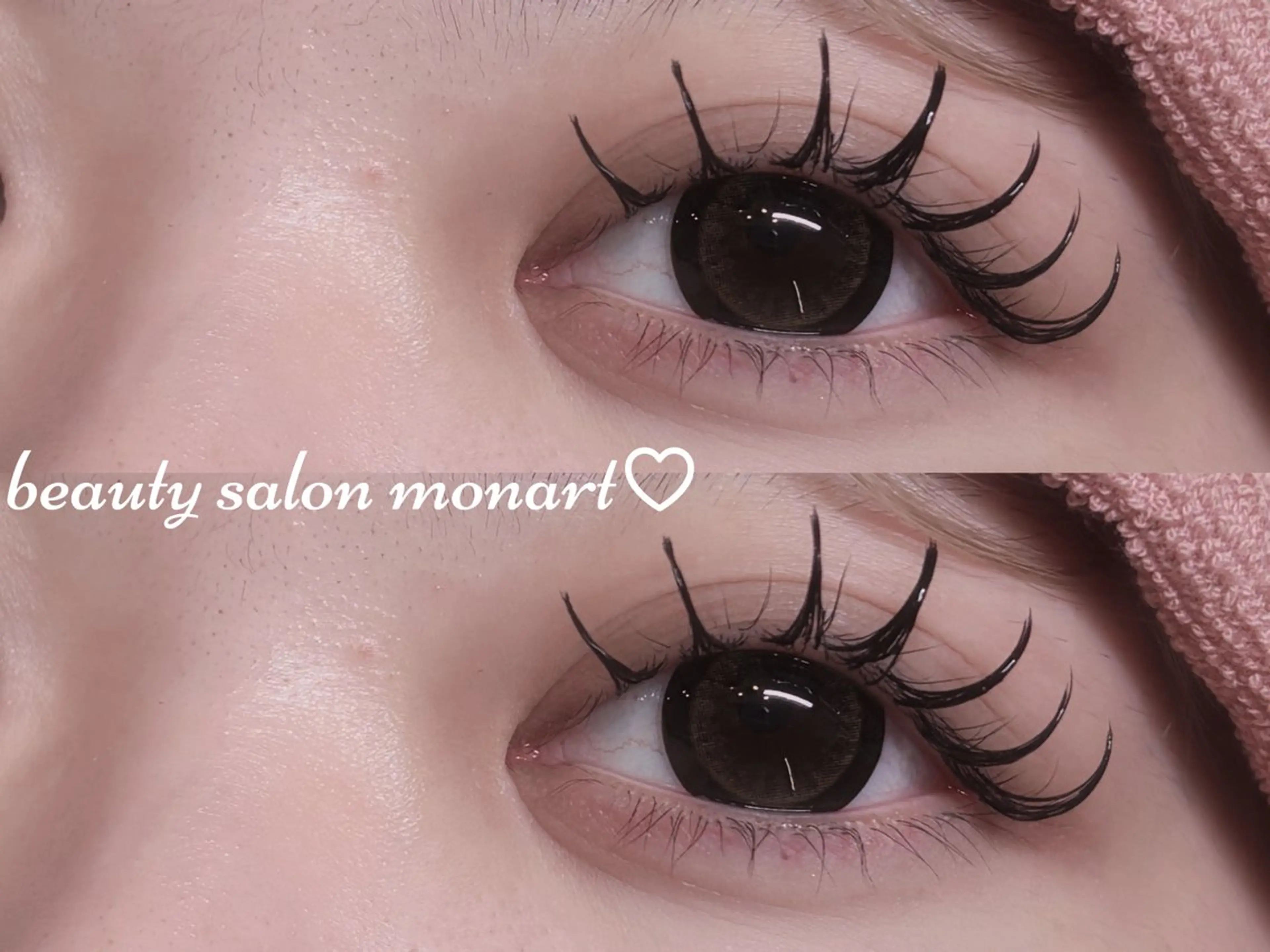 LEDエクステ140本/エクステオフなしの写真