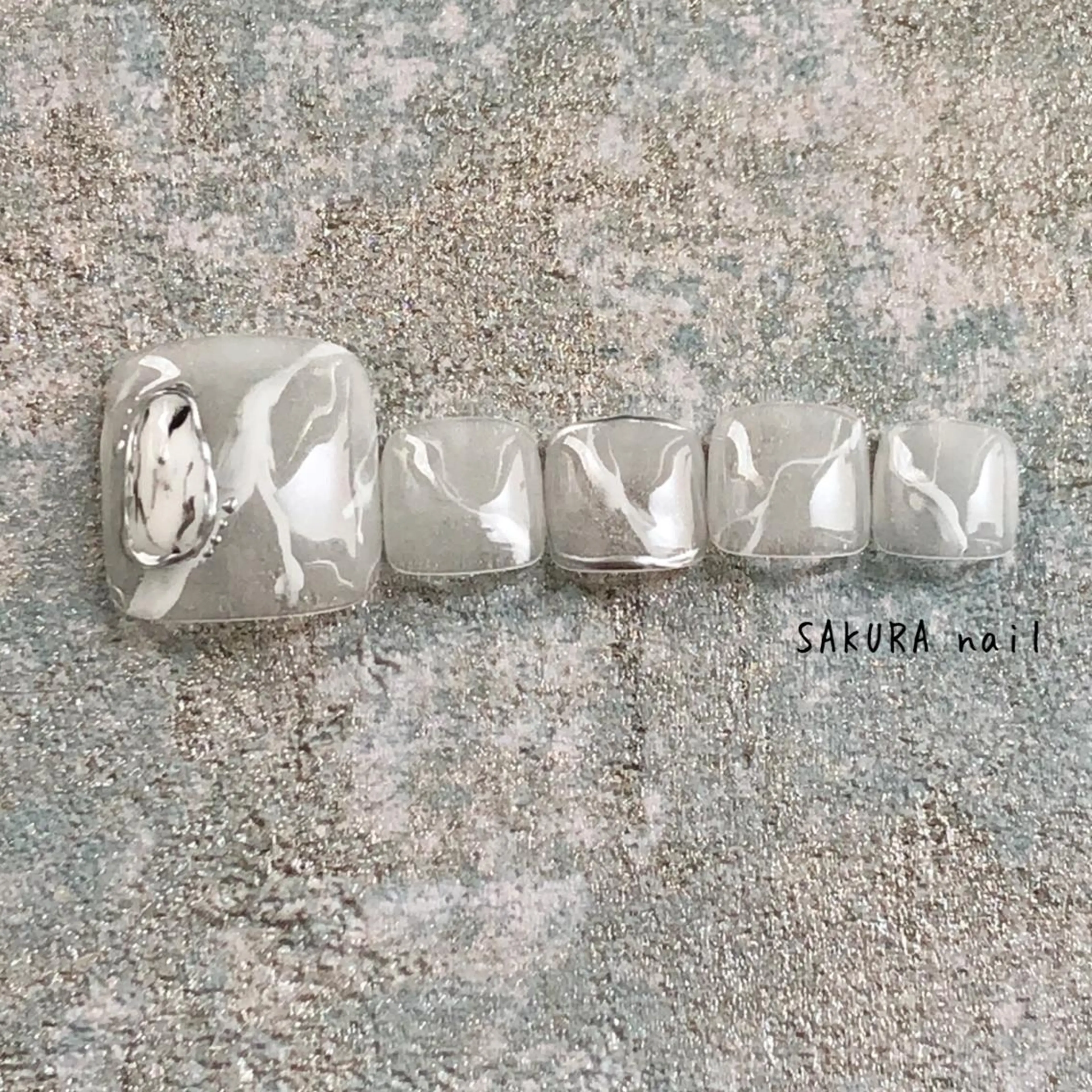 ネイル フットネイル SAKURA nailのネイルデザイン