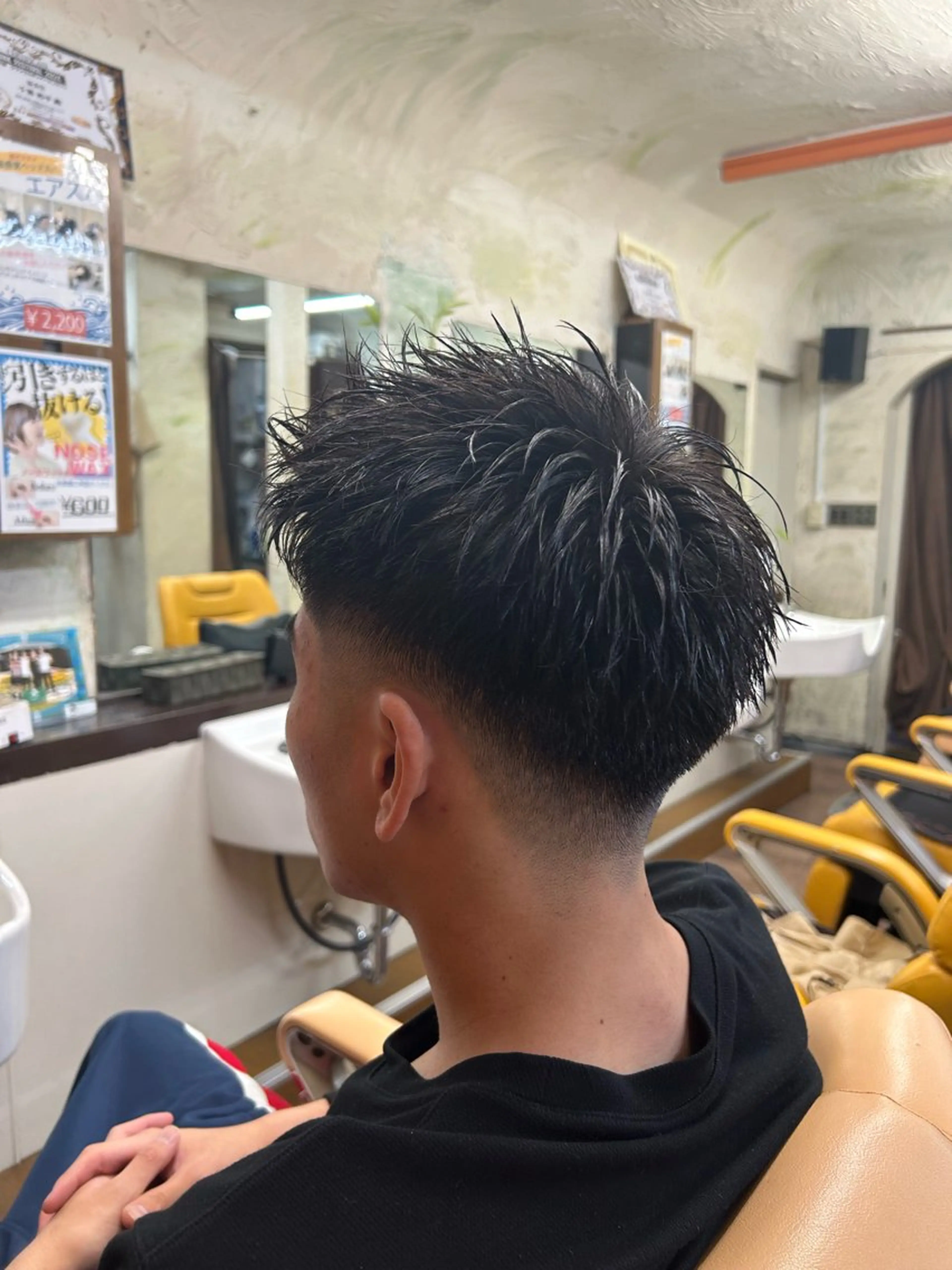 ショート メンズ スパイキーショート ショートヘア 新宿メンズカット✂︎ 能戸蒼生💈のヘアスタイル