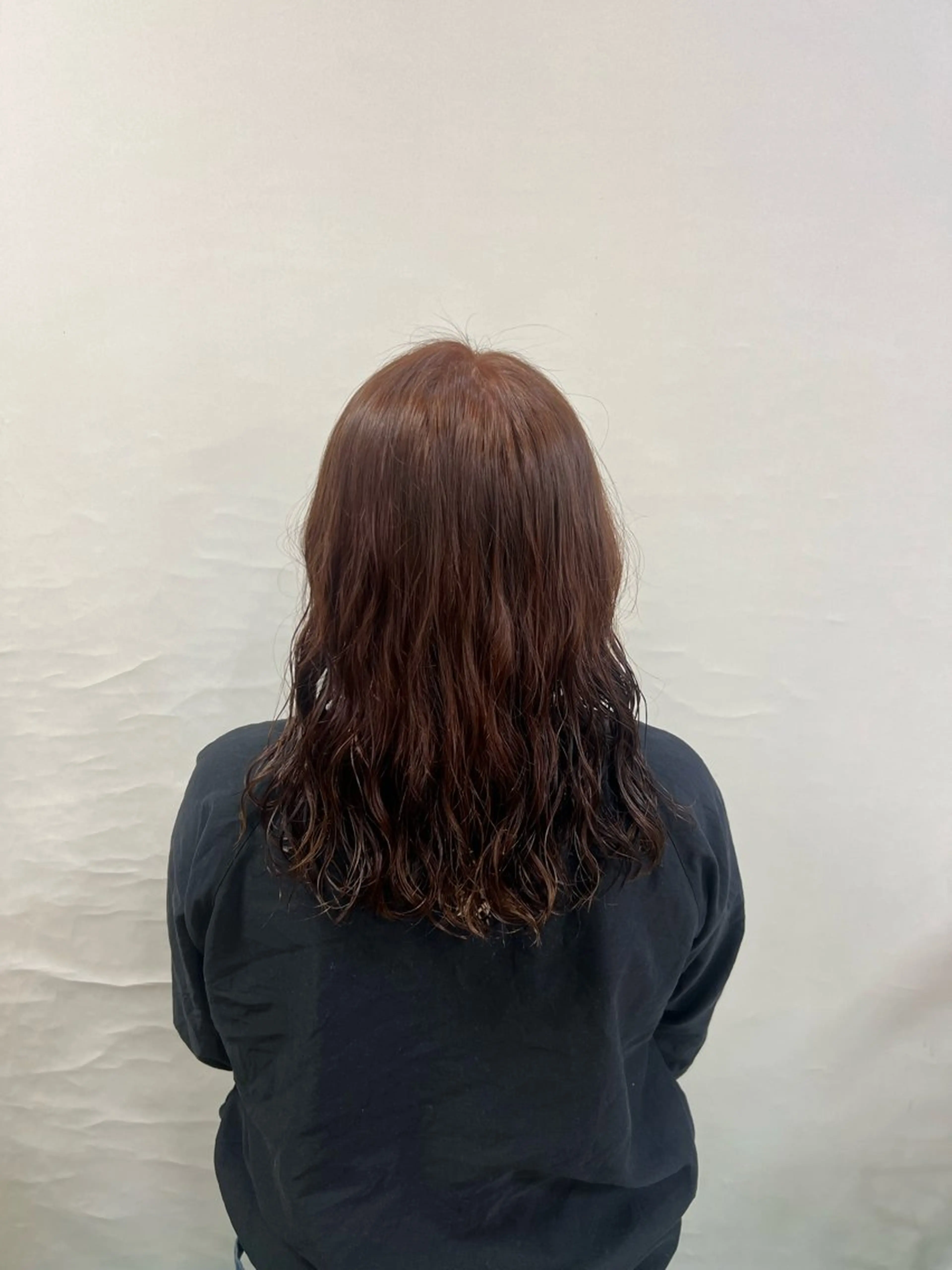 【💫限定メニュー💫】　ワンカラー✨➕パーマ（緩めから特殊まで）🌪️の写真