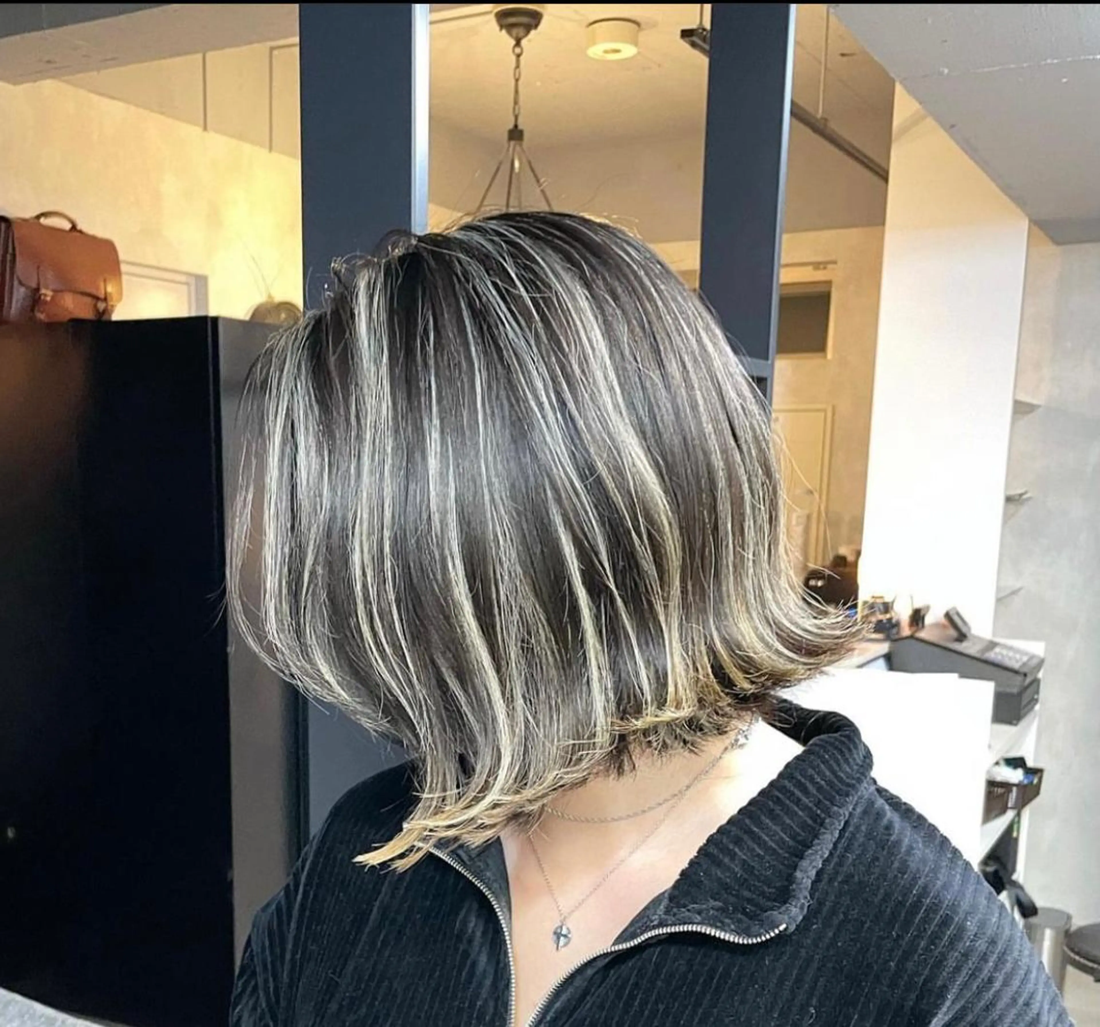 ショート カラー カット ヘアカラー トリートメント 新宿/韓国風レイヤー 髪質改善/ジャッキーのヘアスタイル