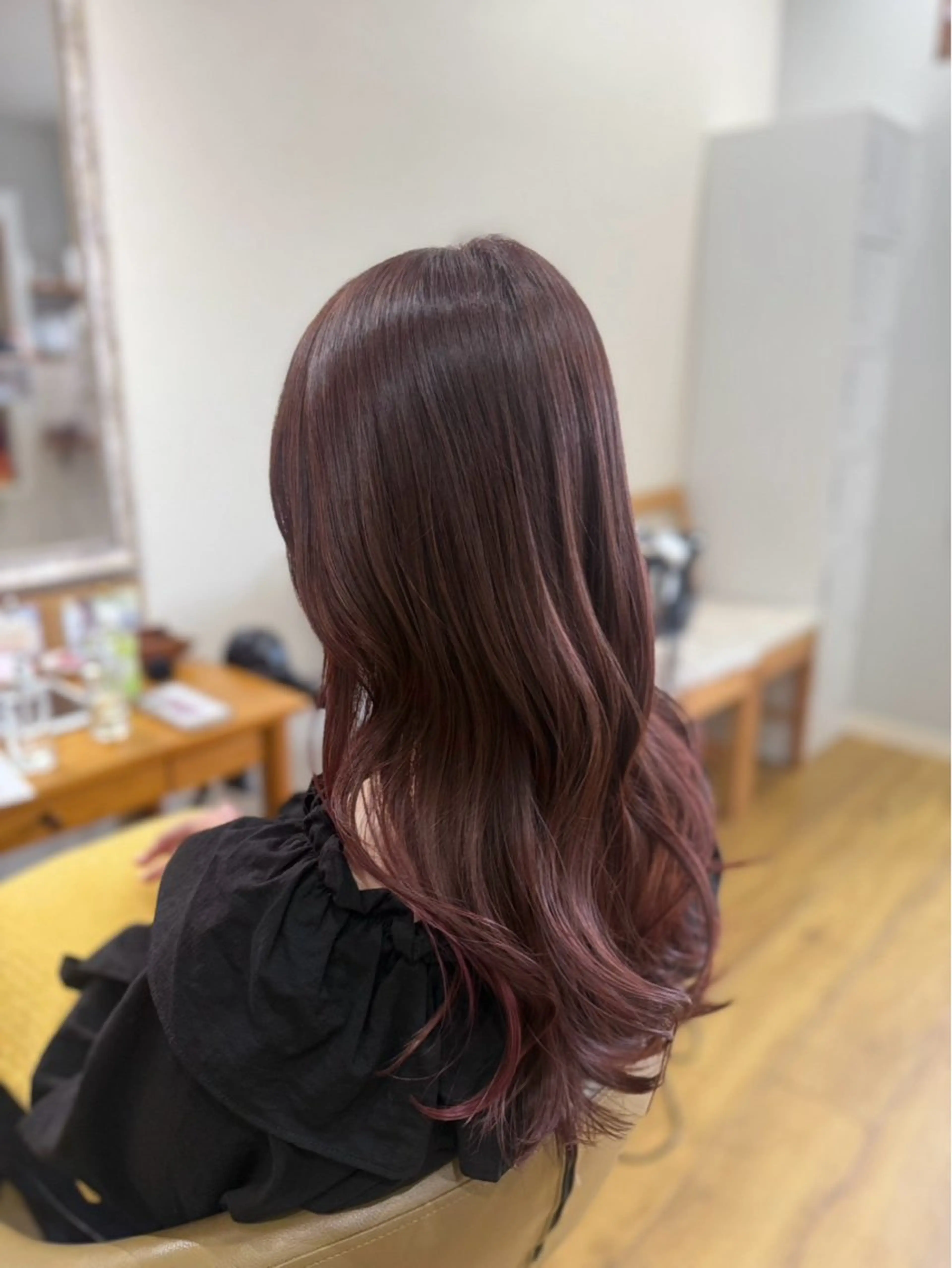 ロング カラー 髪質改善美容室Flat.千葉所属・トゥサリ/ 海外ヘア/レイヤーのヘアスタイル