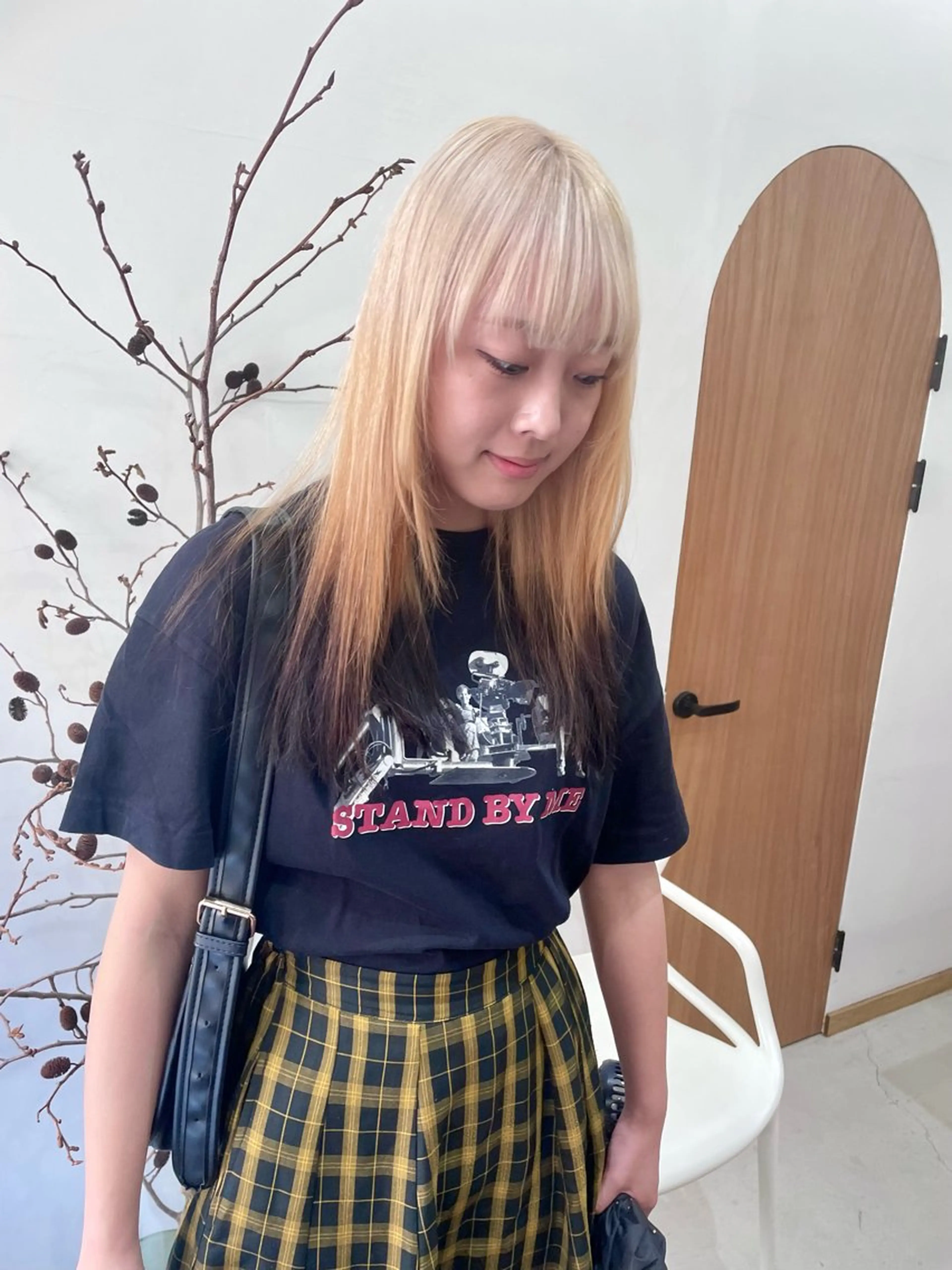 ミディアム カラー パーマ ヘアアレンジ メンズ グラデーションカラー カット ヘアカラー トリートメント tatsumi/ボブ ウルフ/レイヤーのヘアスタイル