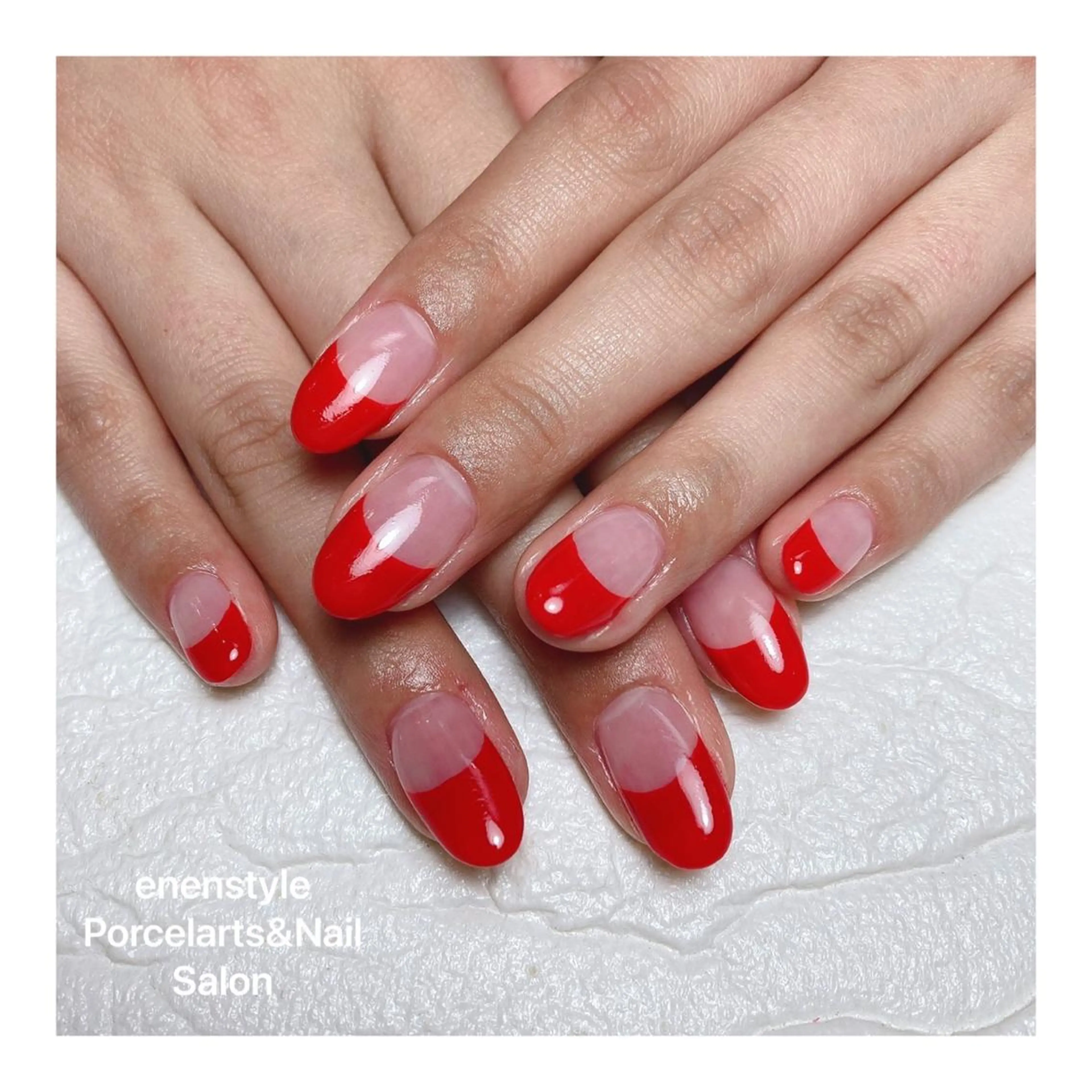 ミディアム ネイル ハンドネイル 👑enen style👑のネイルデザイン