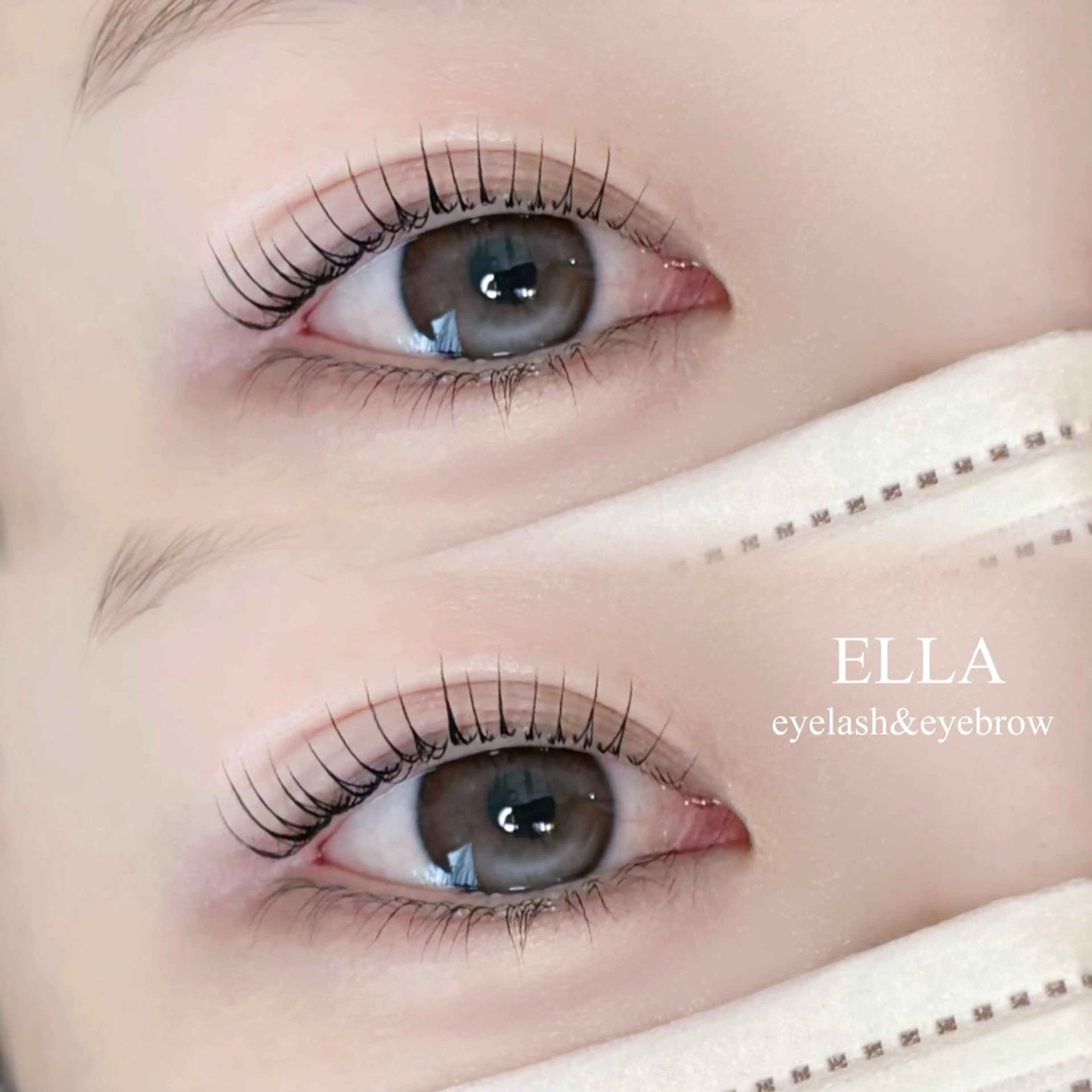 マツエク・マツパ 一重×まつ毛パーマ マツパ ELLA 松尾のマツエク・マツパデザイン