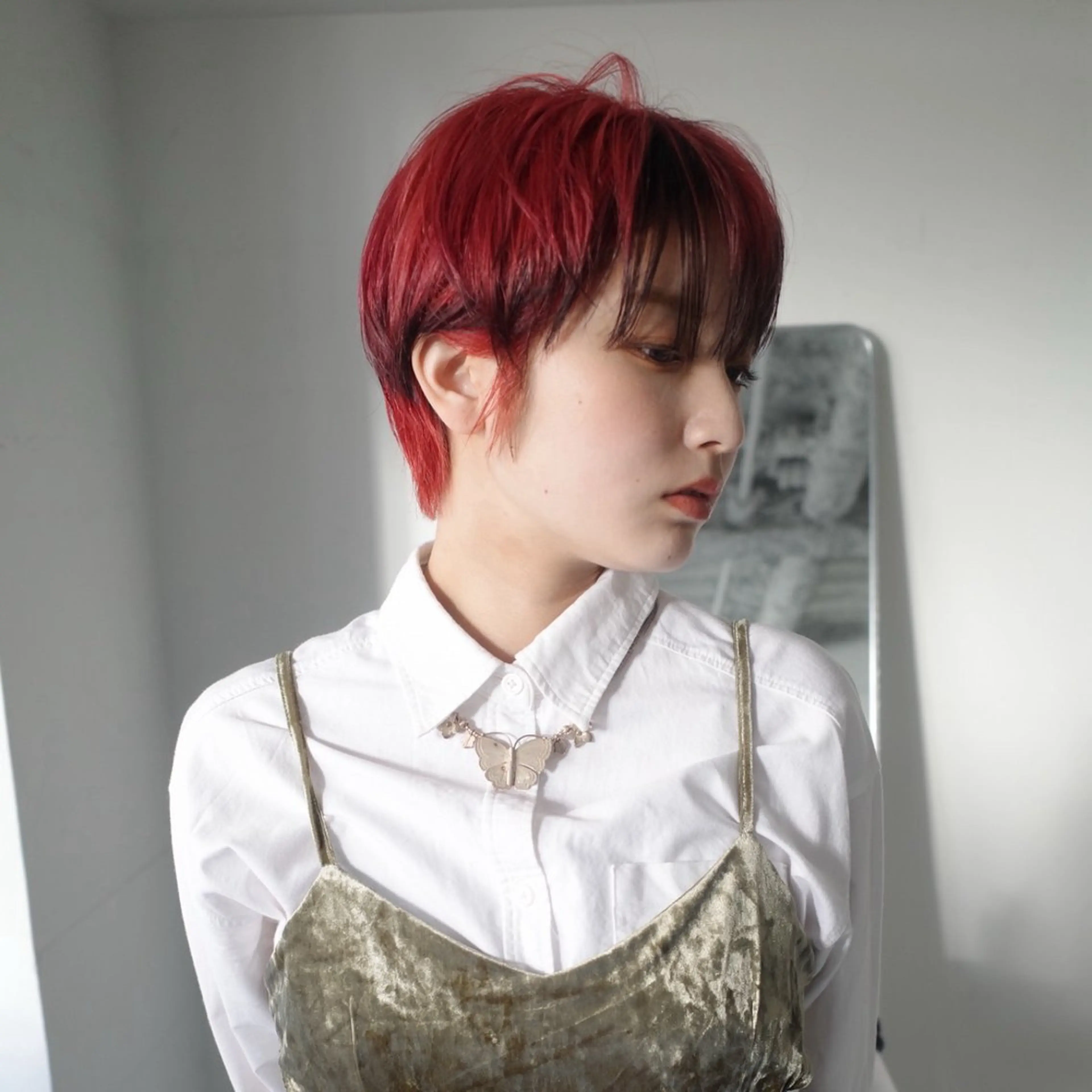 ショート ブリーチ/ハイトーン ボブ🐥HIYORIのヘアスタイル