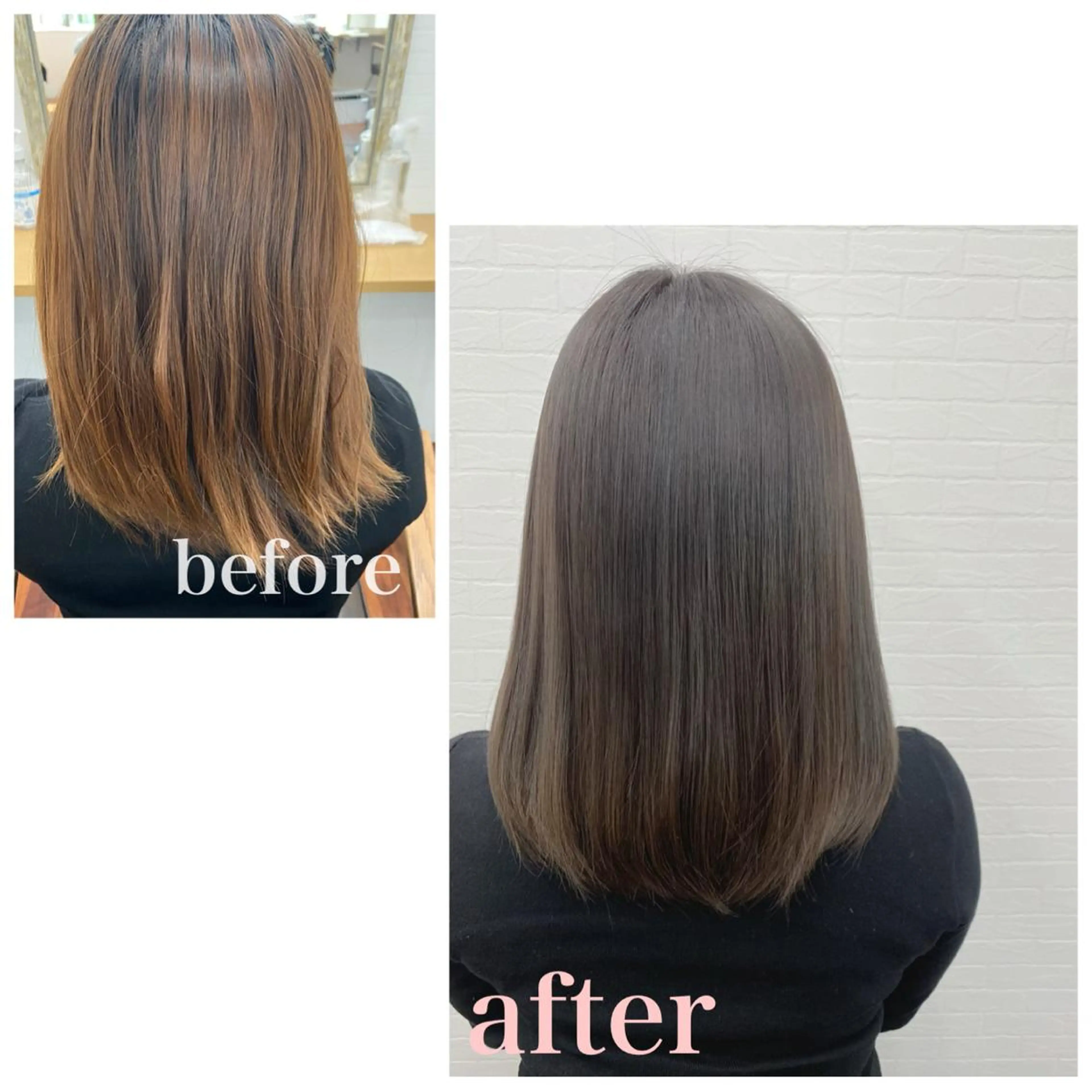 ミディアム カラー 透明感カラー GRANLUSSO 〜グランルッソ駅前店所属・木口 嘉美のヘアスタイル