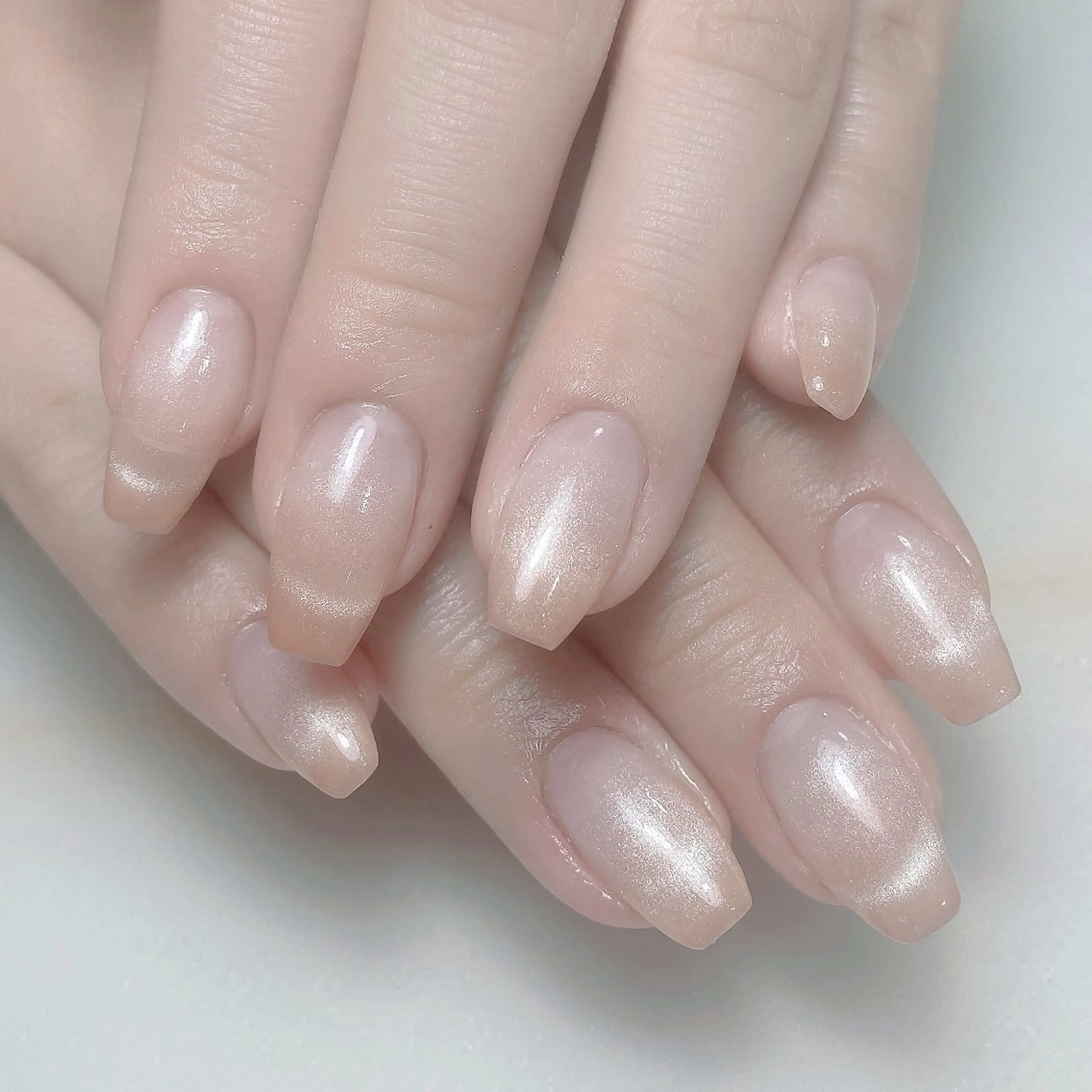 ネイル アートネイル フレンチネイル ジェルネイル グラデーション 韓国ネイル ハンドネイル 久保田 マリコのネイルデザイン