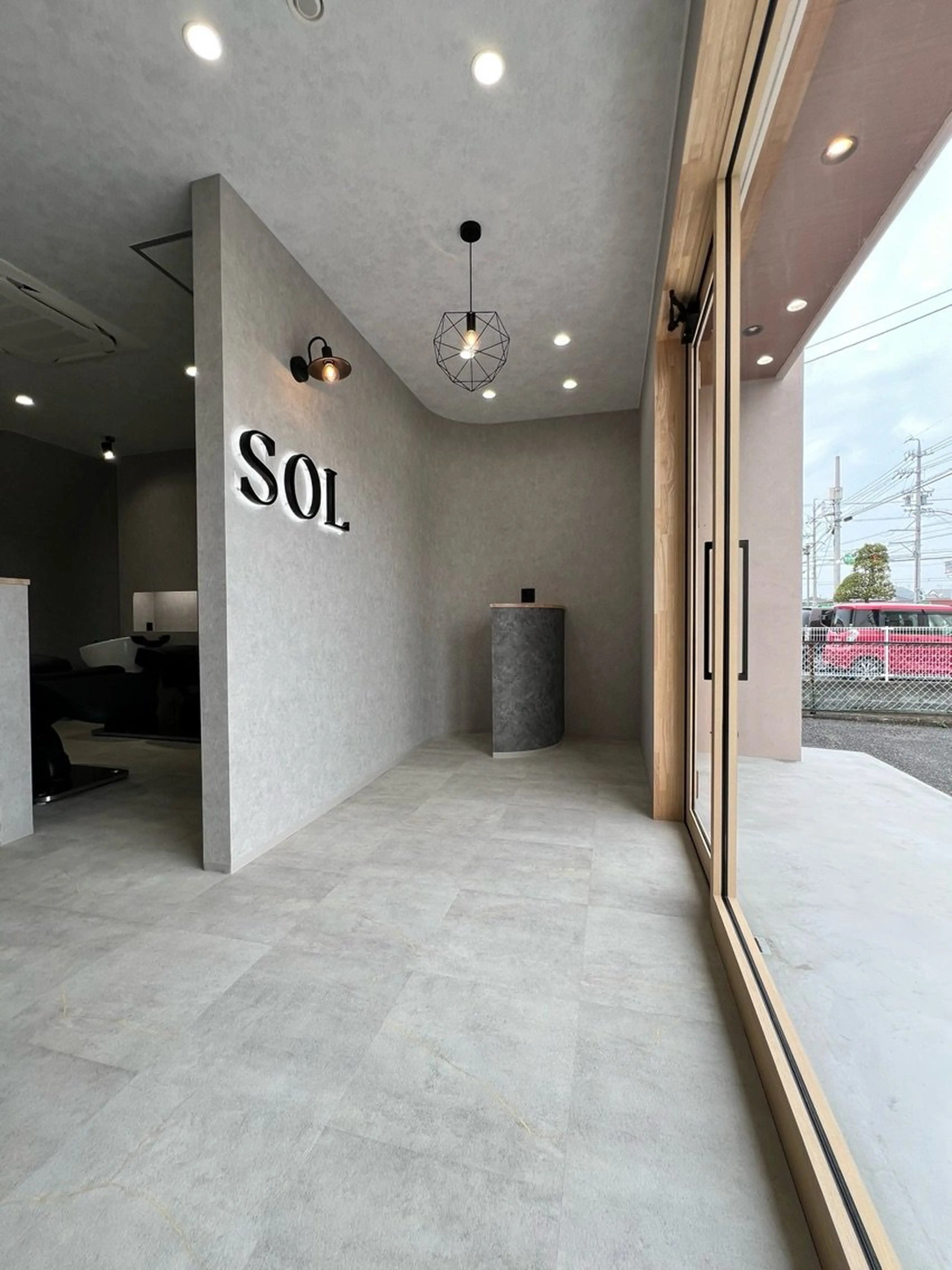 SOL hairの内観・外観2