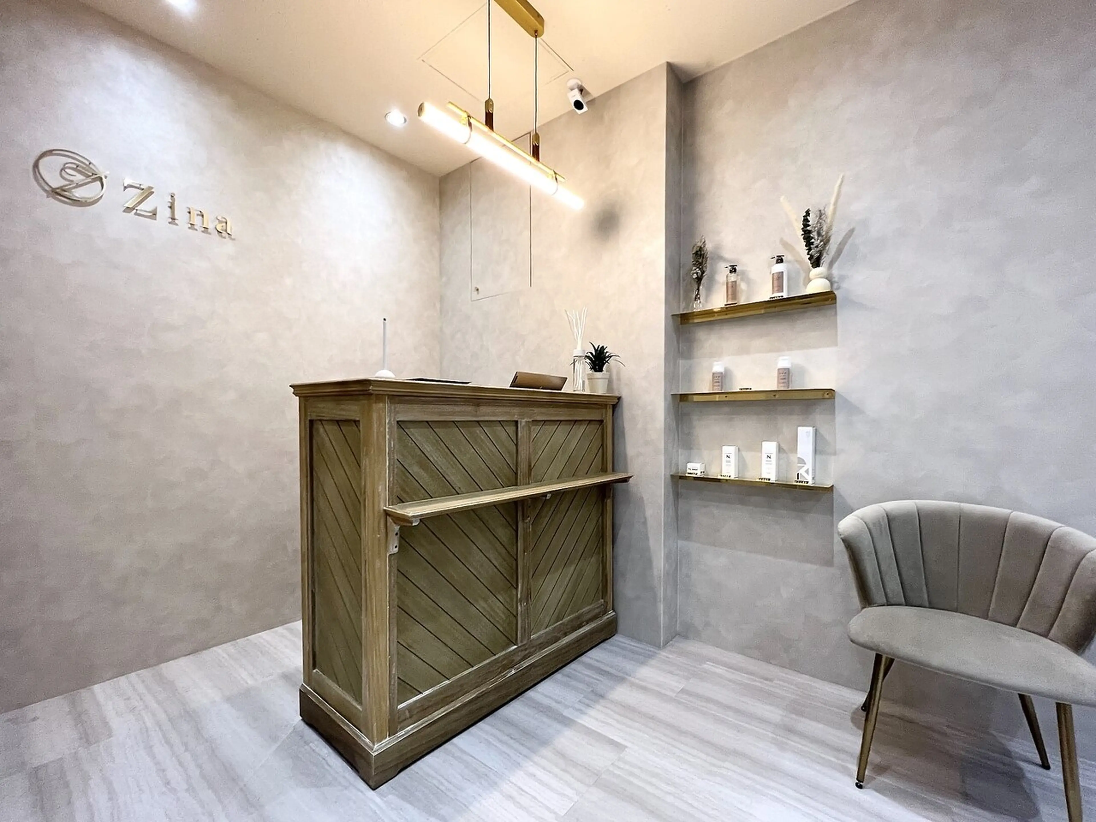 全席個室美容室 Zina 高槻 髪質改善＆トリートメントの内観・外観2