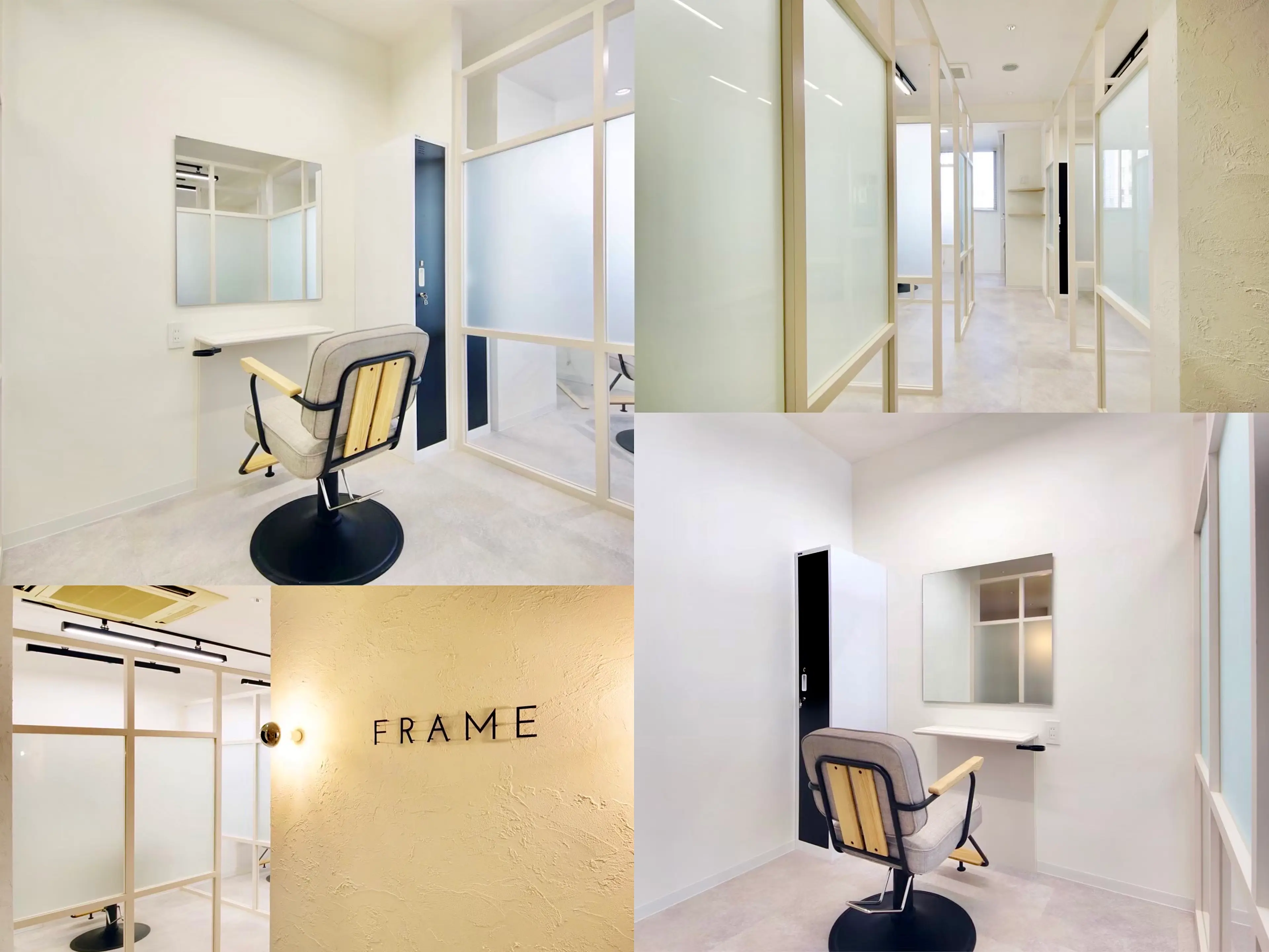 FRAME hair room天王寺駅前店の内観・外観1