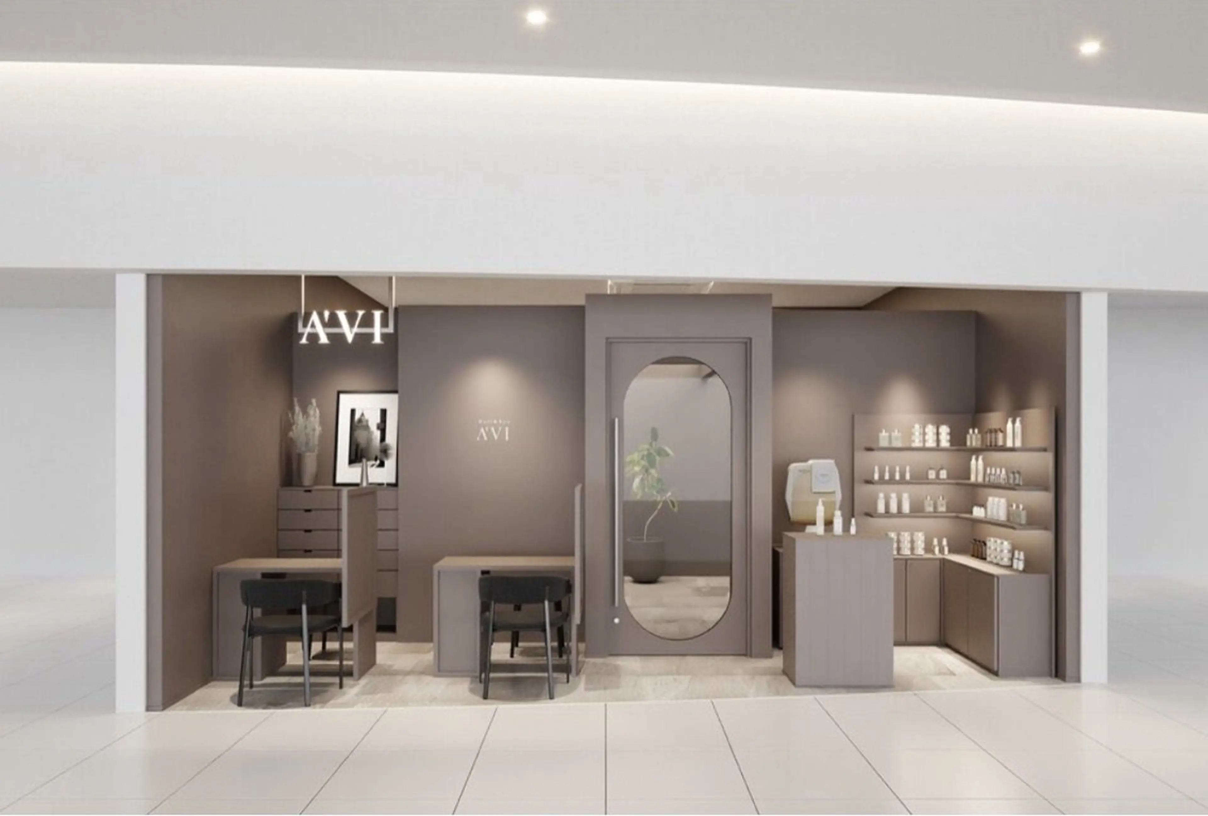 A'VI Nail&Eye CoCoLo新潟店の内観・外観1