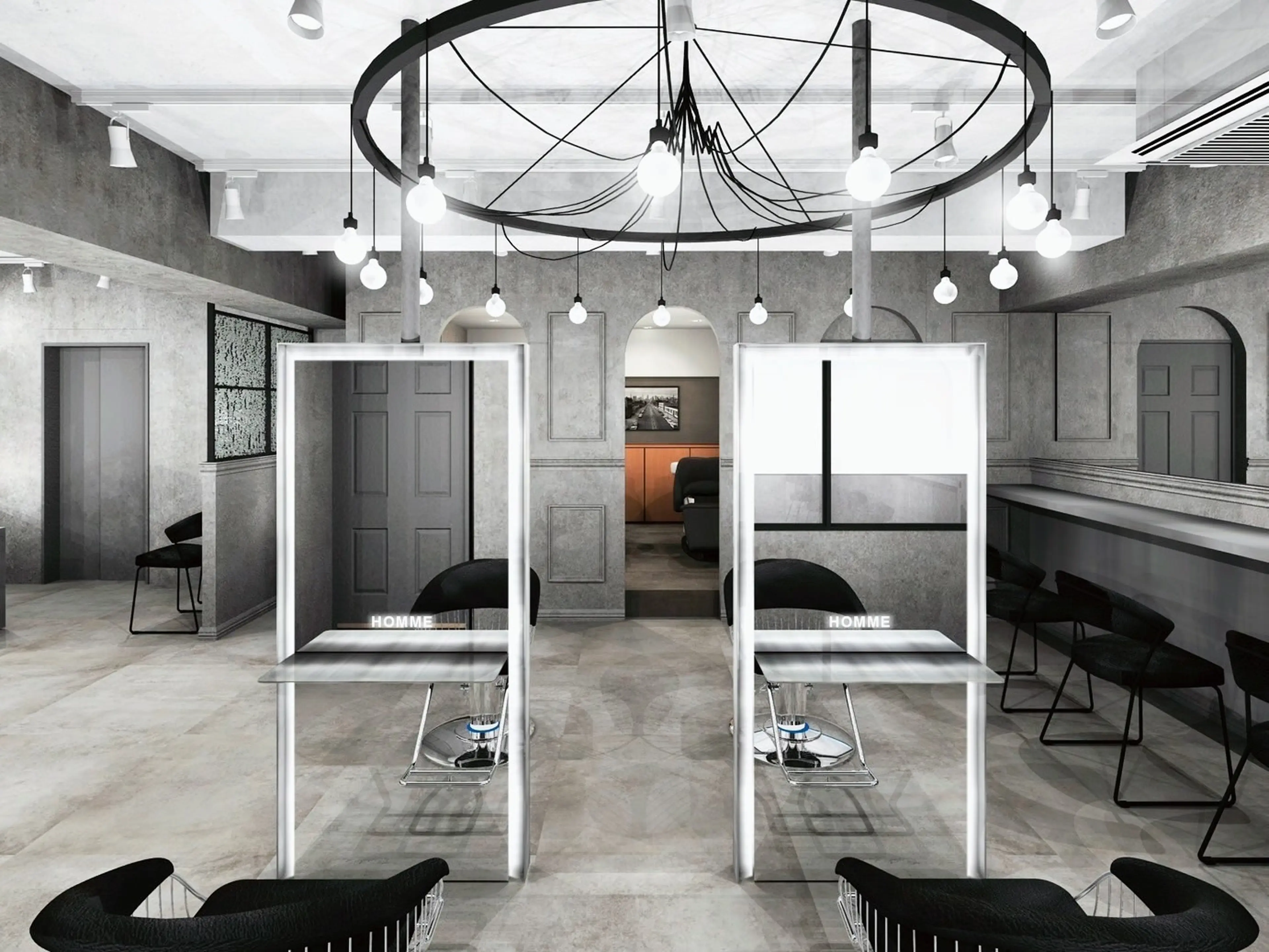 Lond hommeの内観・外観2