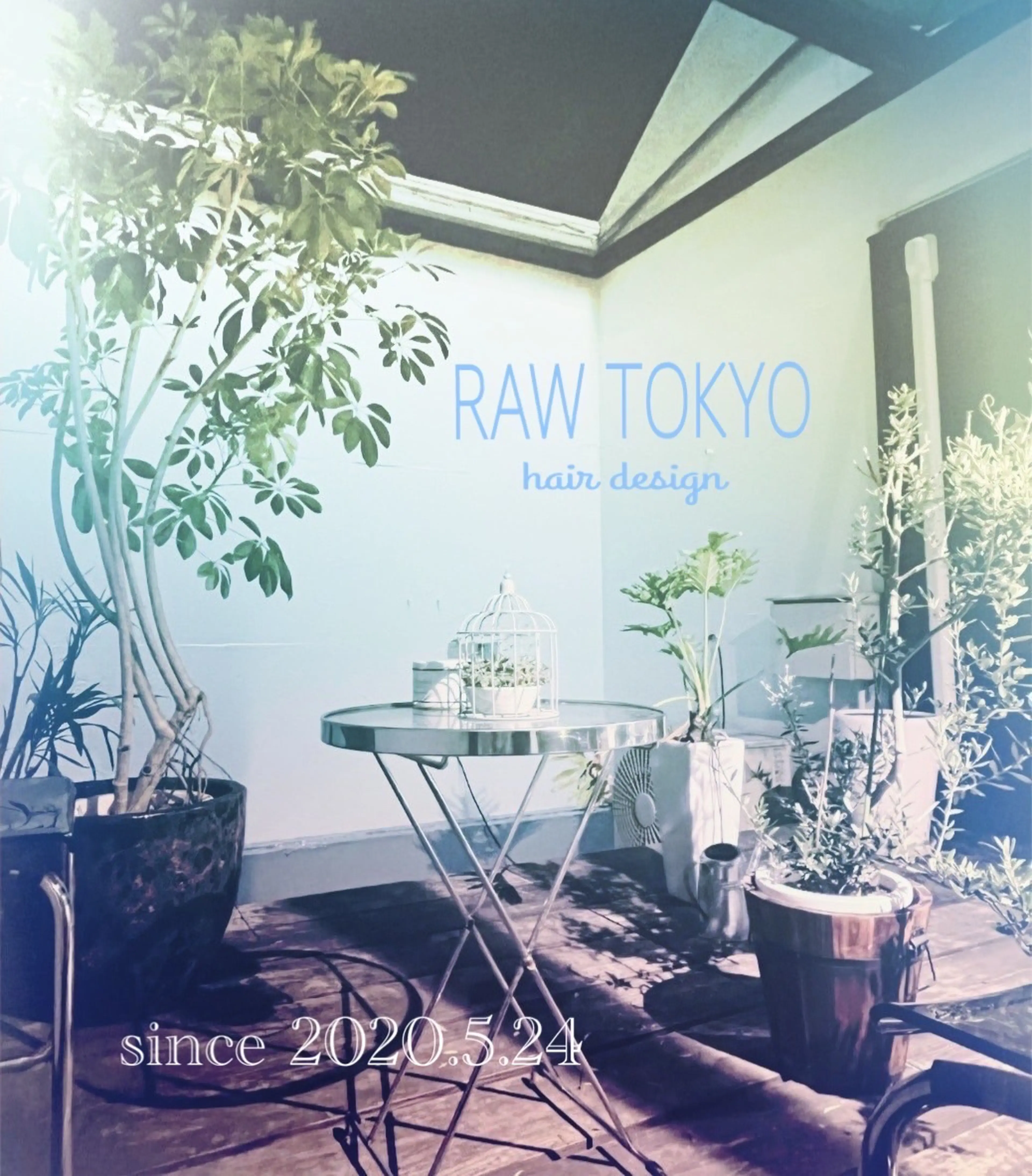 隠れ家美容室　RAW  TOKYOの内観・外観1