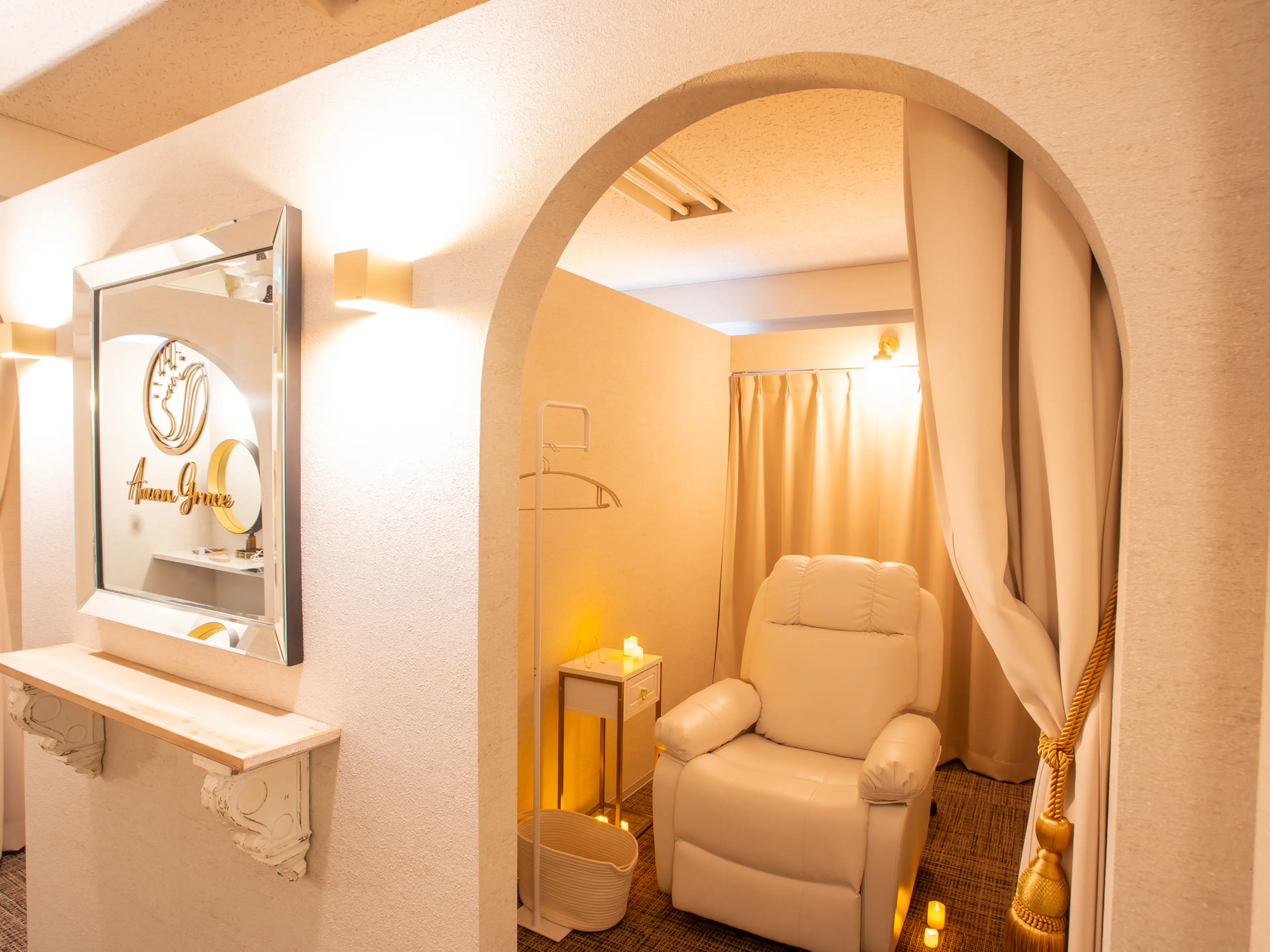 ドライヘッドスパ専門店Aman Grace【アマングレイス】栄店の内観・外観3