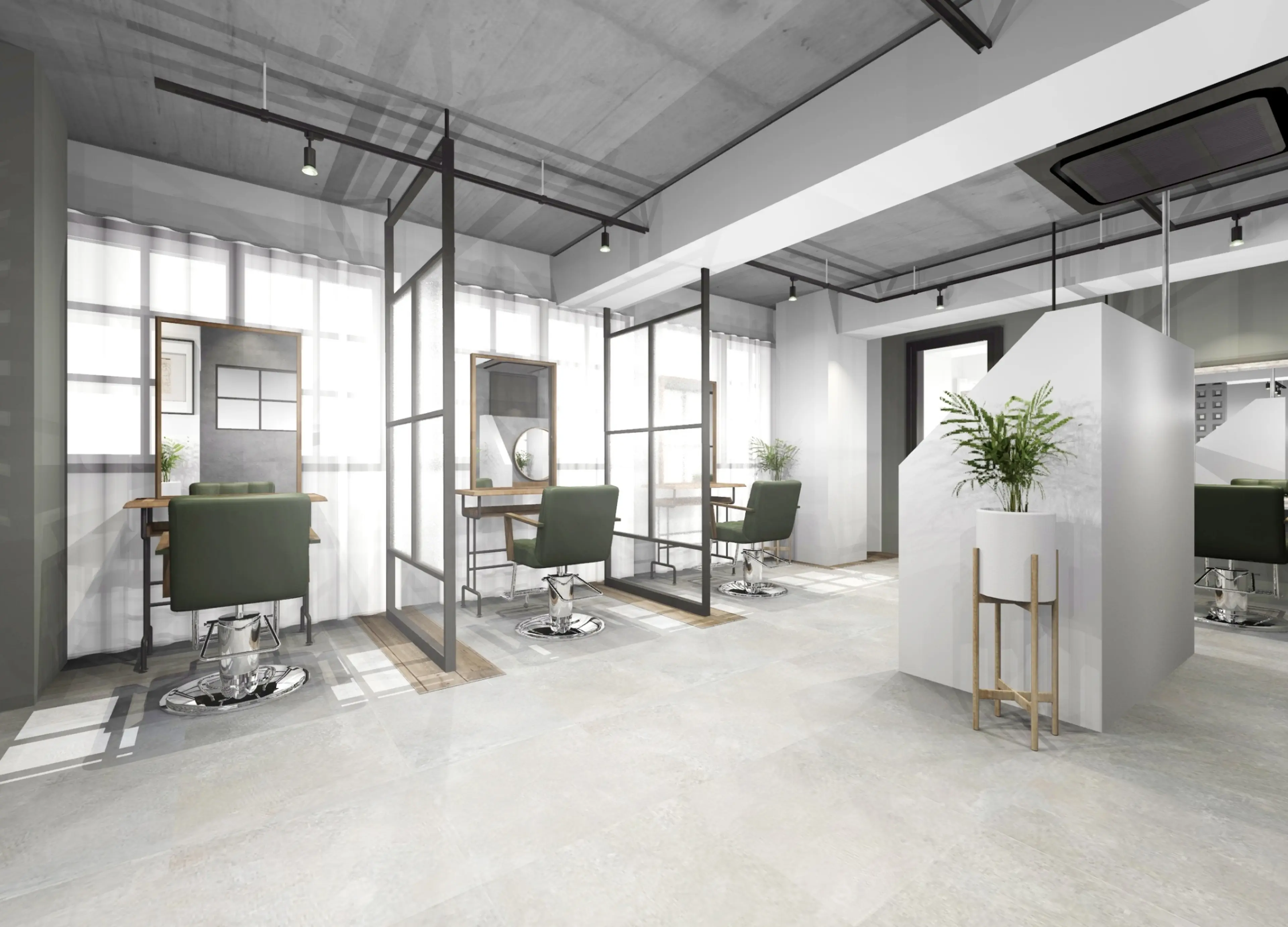 LOARK  HAIRの内観・外観1