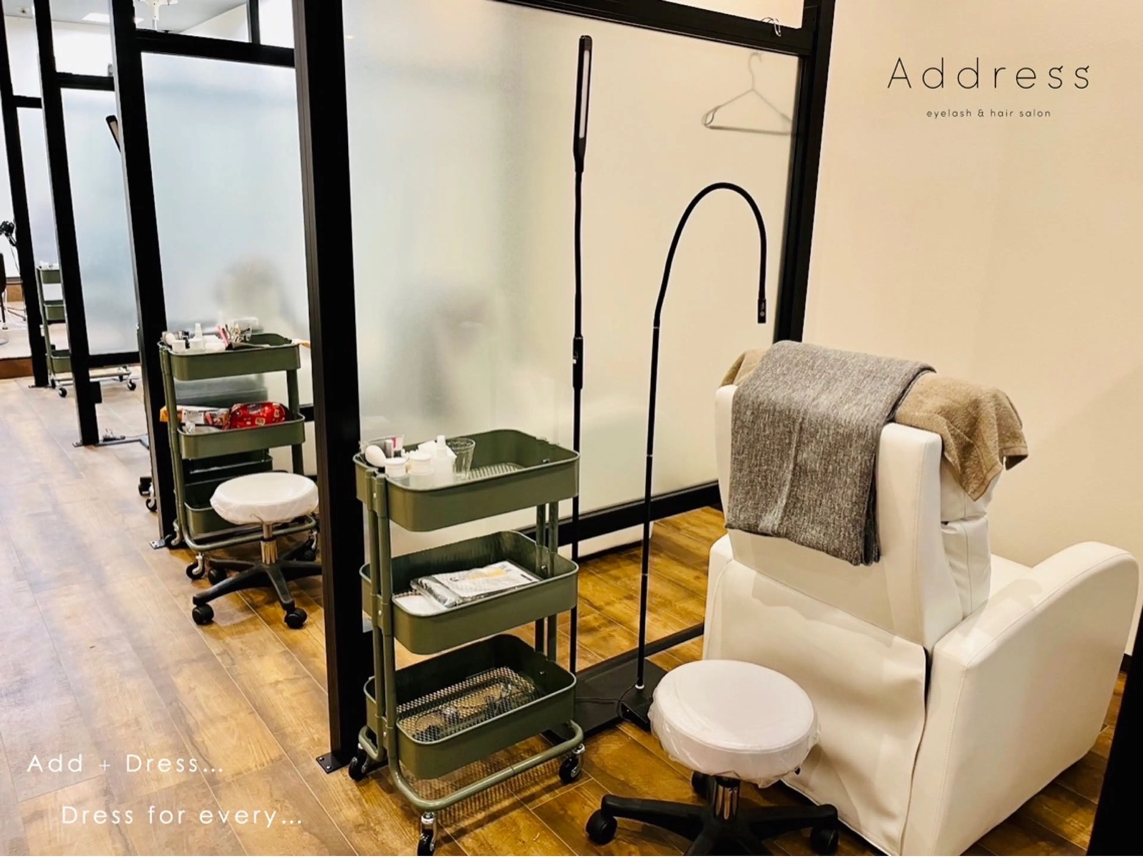 eyelash&hair salon Addressの内観・外観2