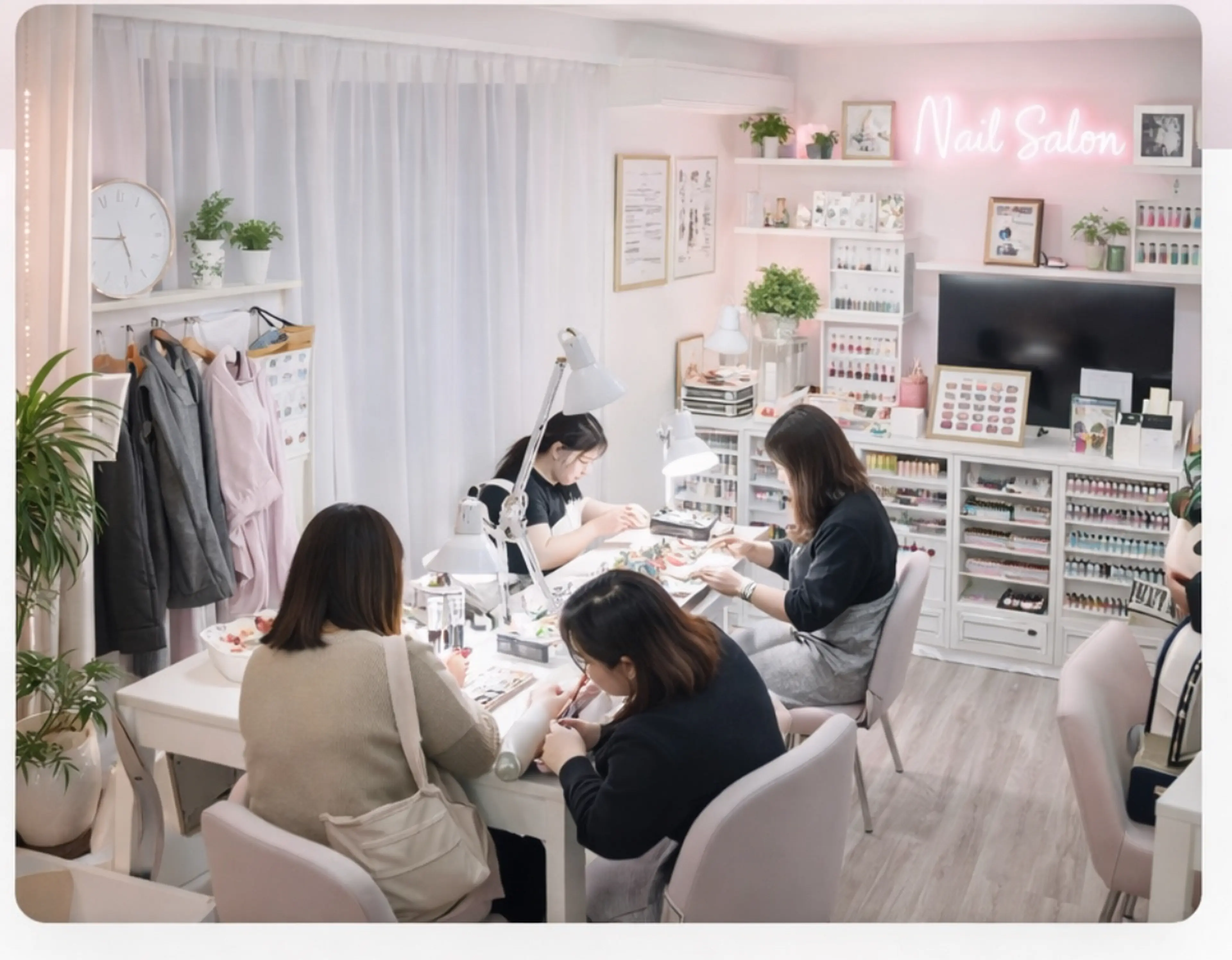 NANA  nailsalon 西川口店の内観・外観1