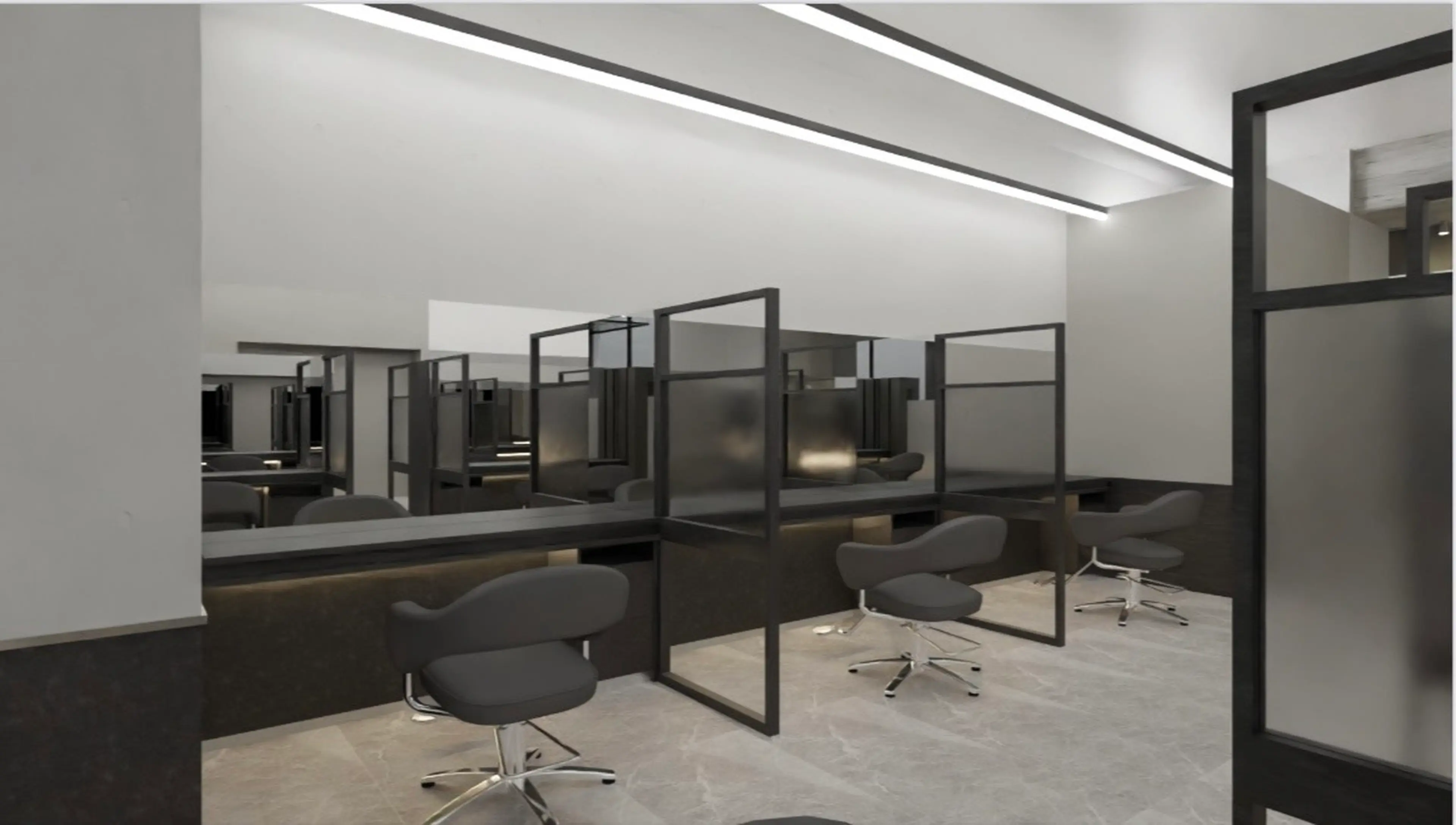 HAIR＆MAKE　EARTH行徳店の内観・外観1